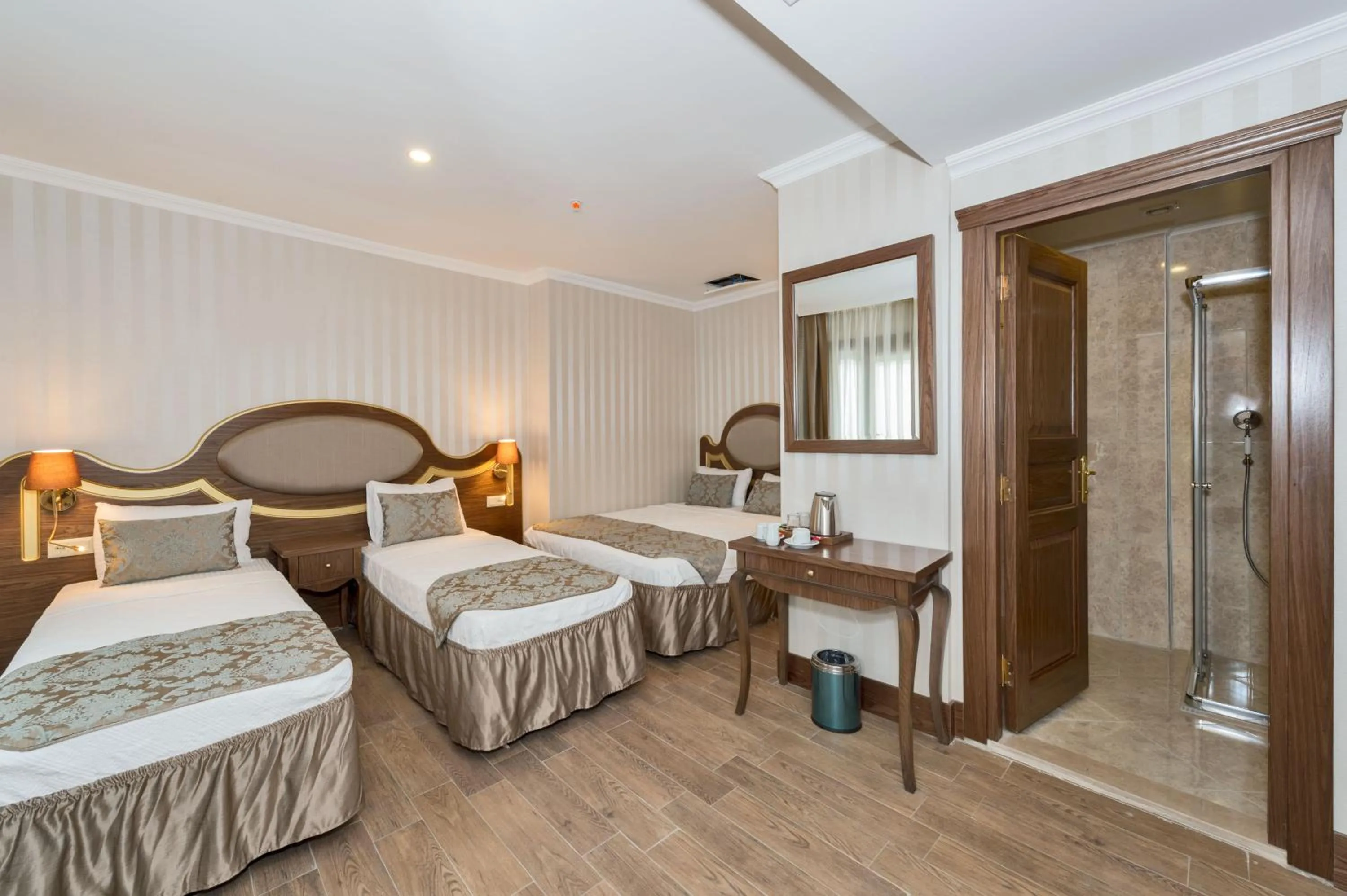 Bed in The Central Hotel