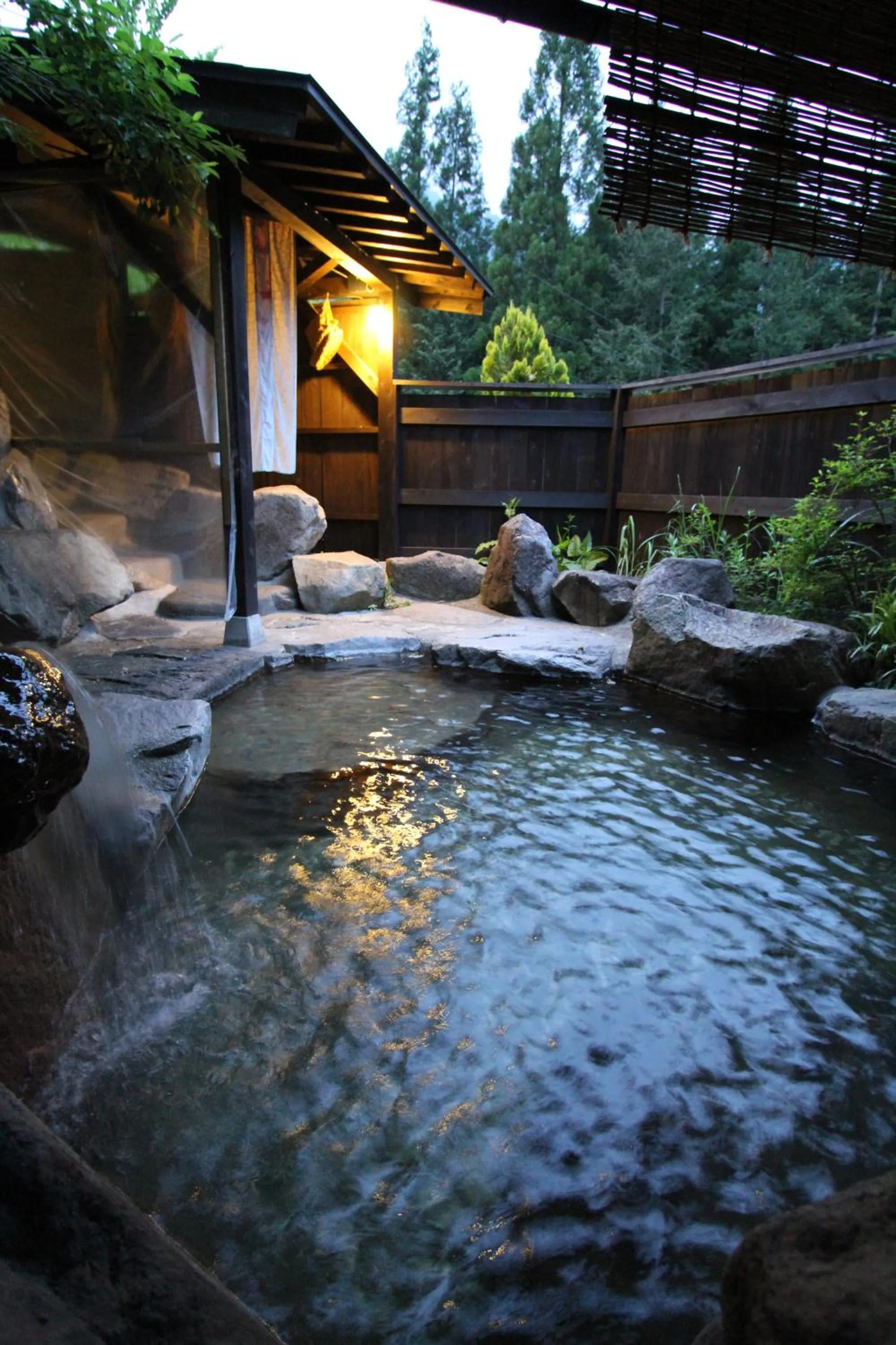 Open Air Bath in Minshuku Takizawa