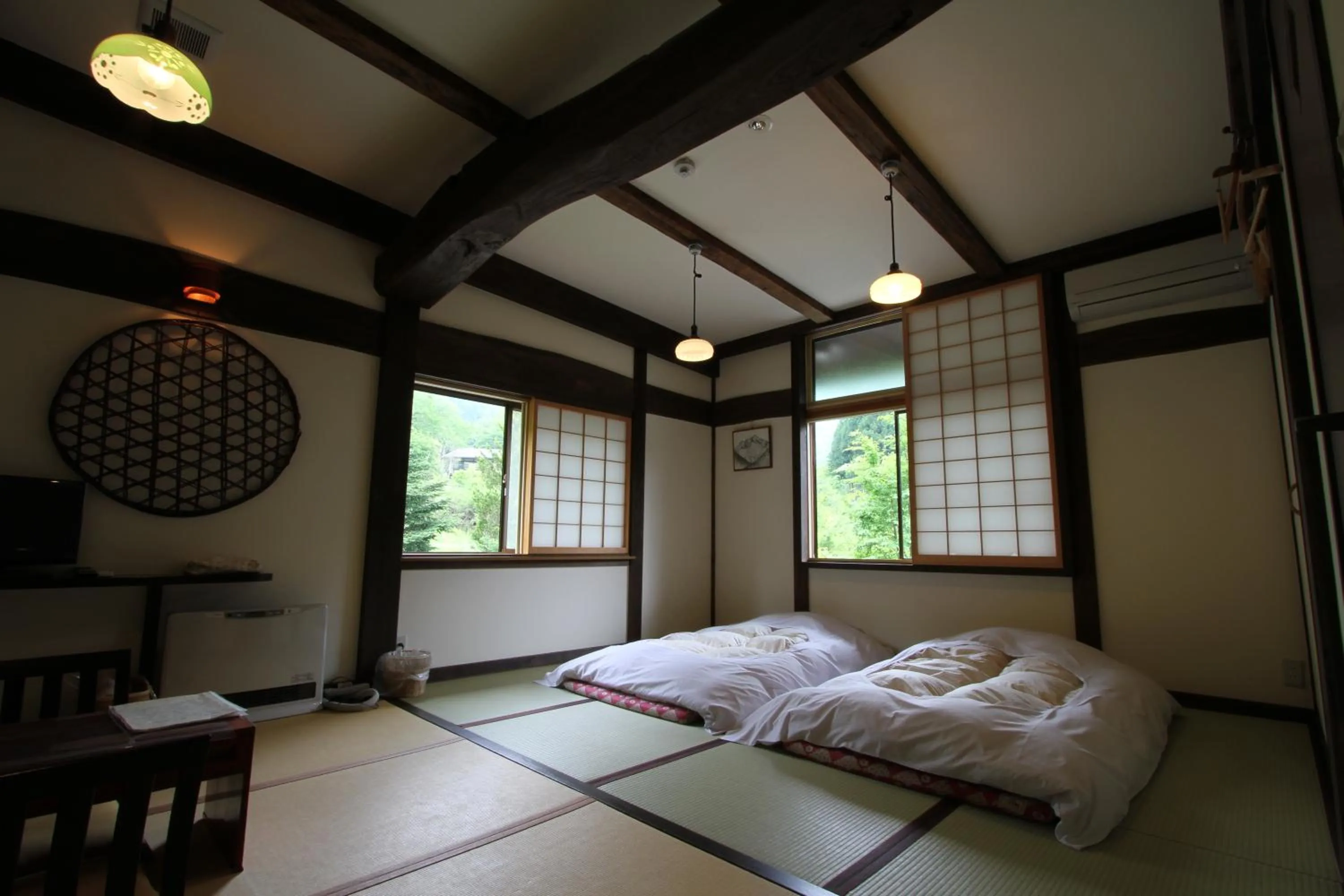 Photo of the whole room, Bed in Minshuku Takizawa