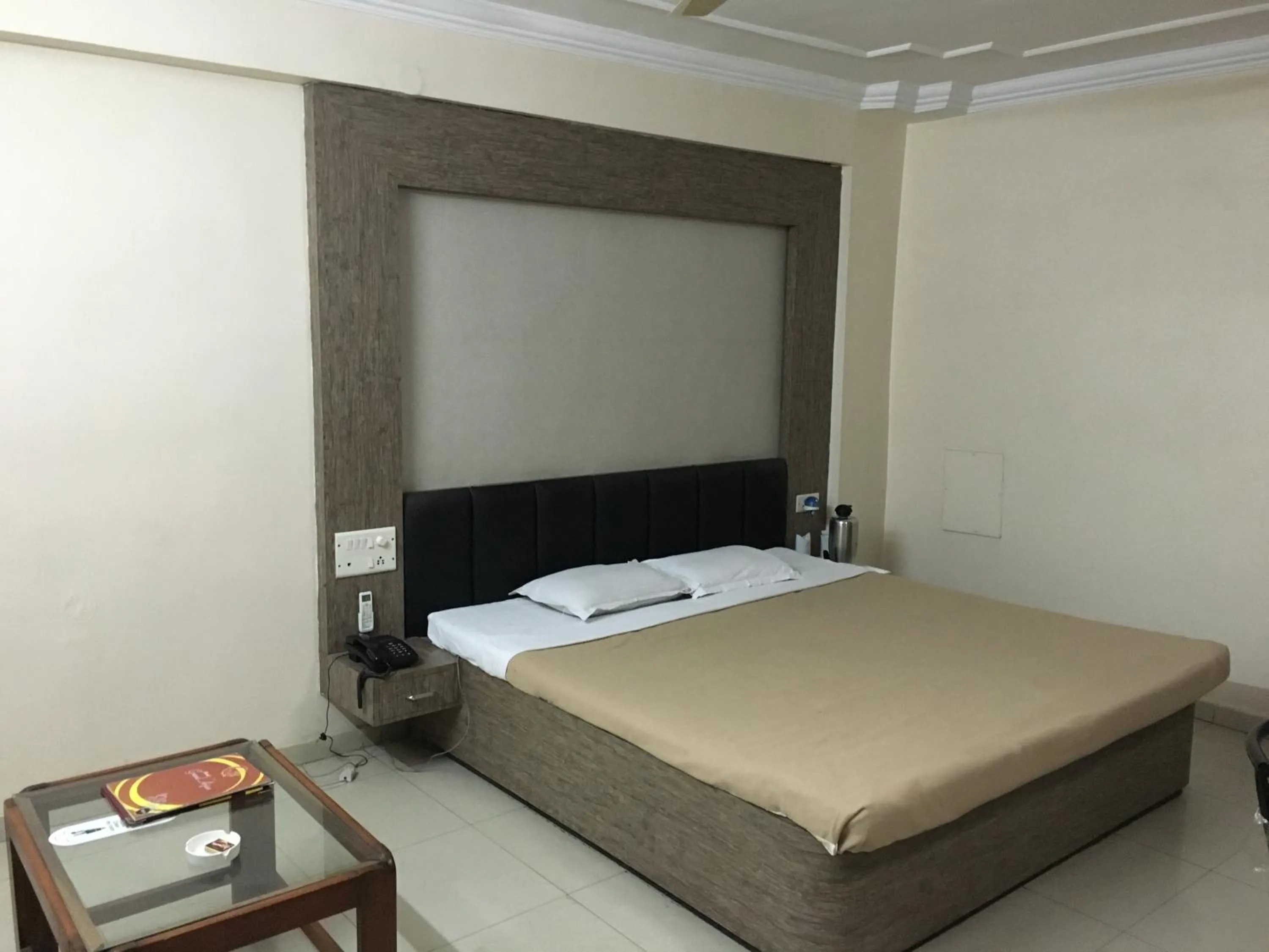 Bed in Hotel Grand Arjun