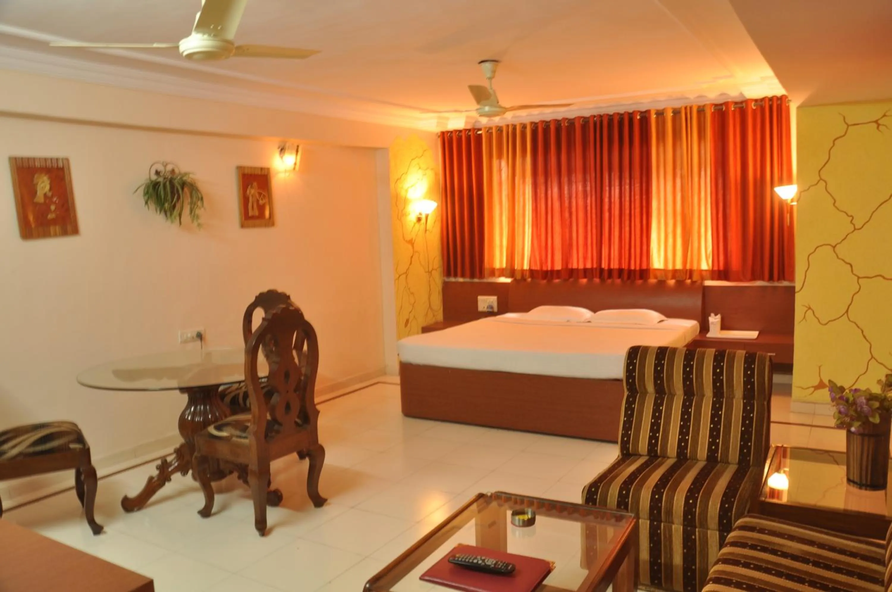 Bed in Hotel Grand Arjun