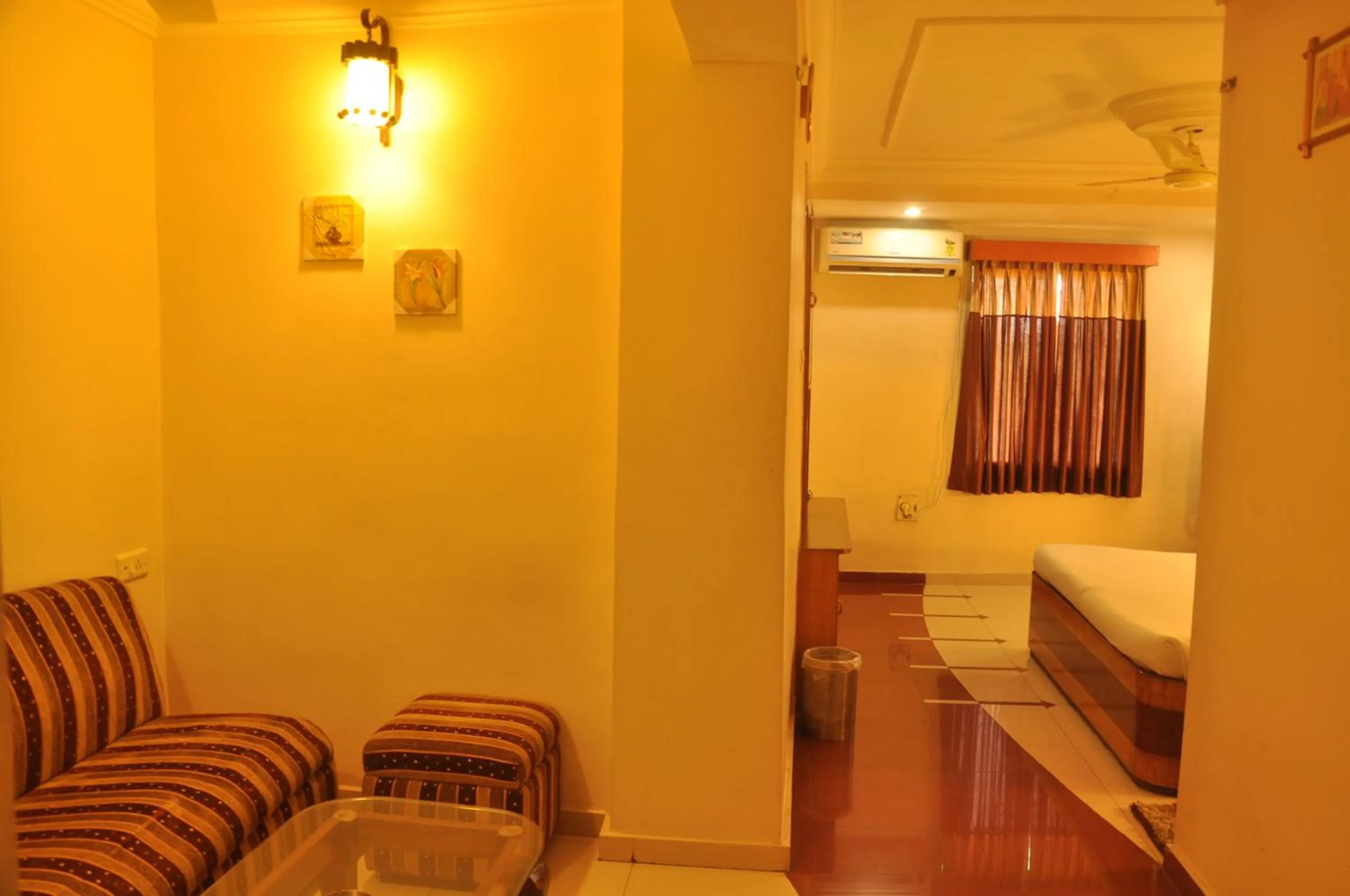 Bed in Hotel Grand Arjun