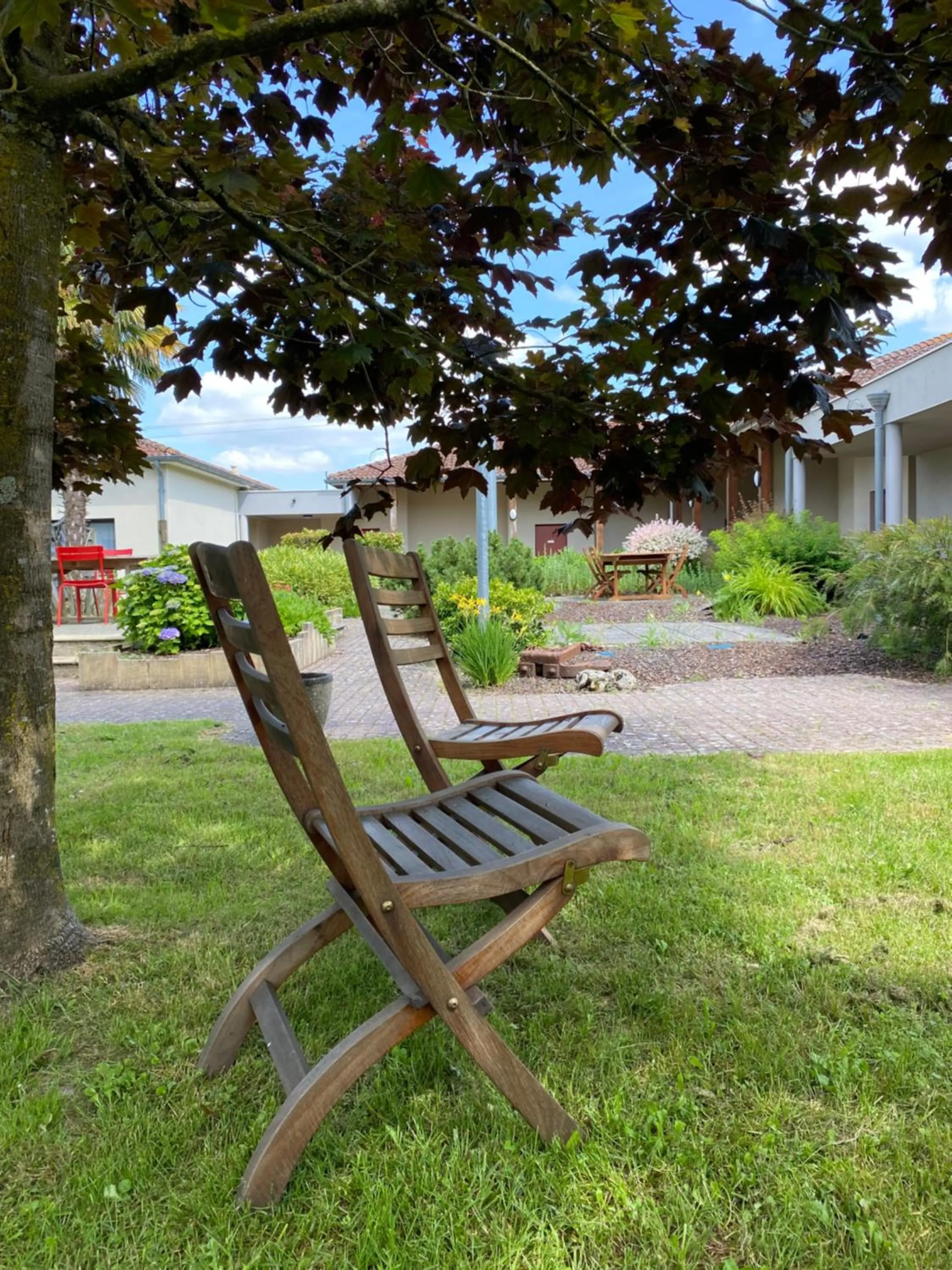Garden in The Originals City, Logis d'Elbée, Cholet Nord