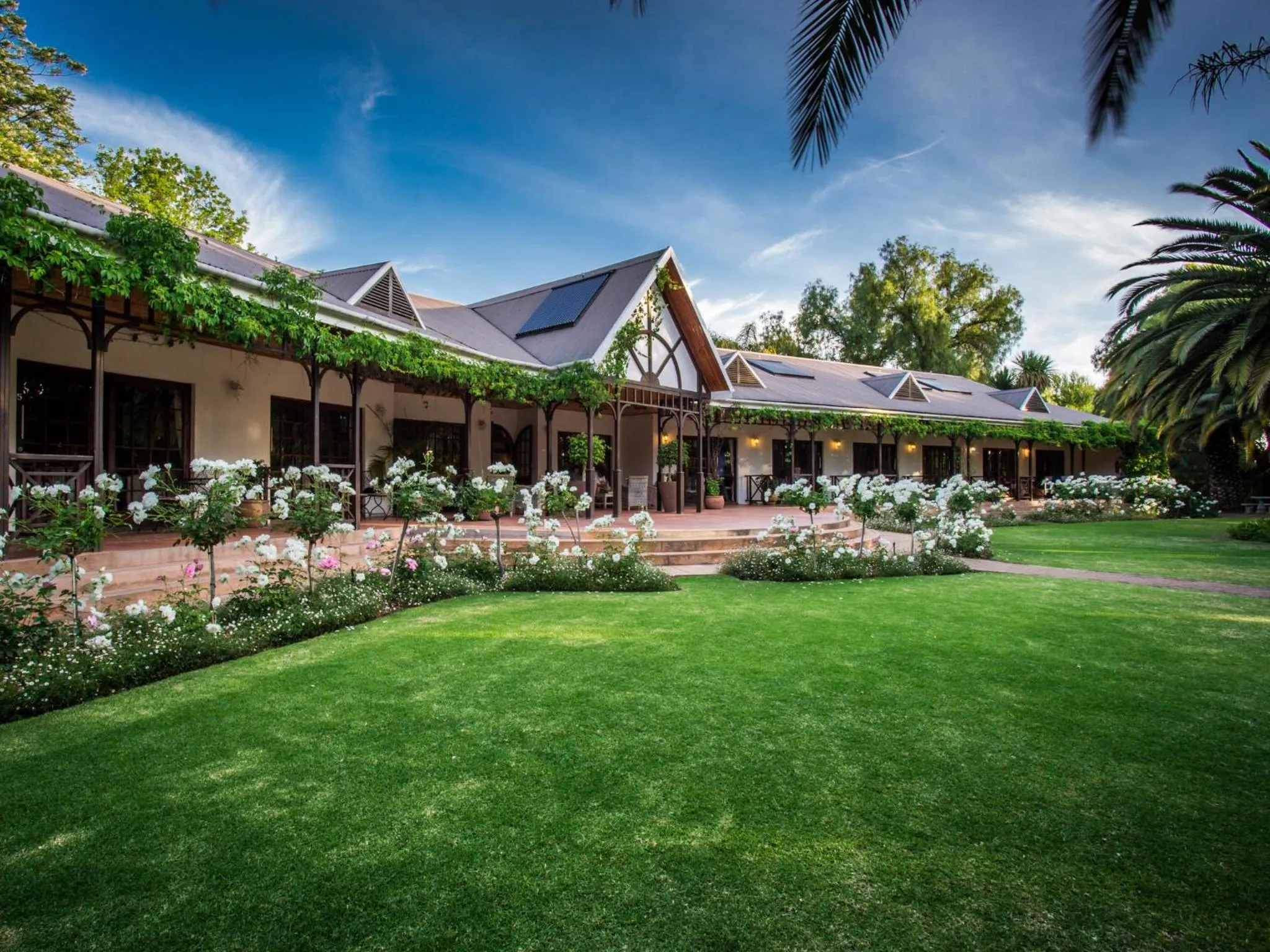 Garden in Hlangana Lodge