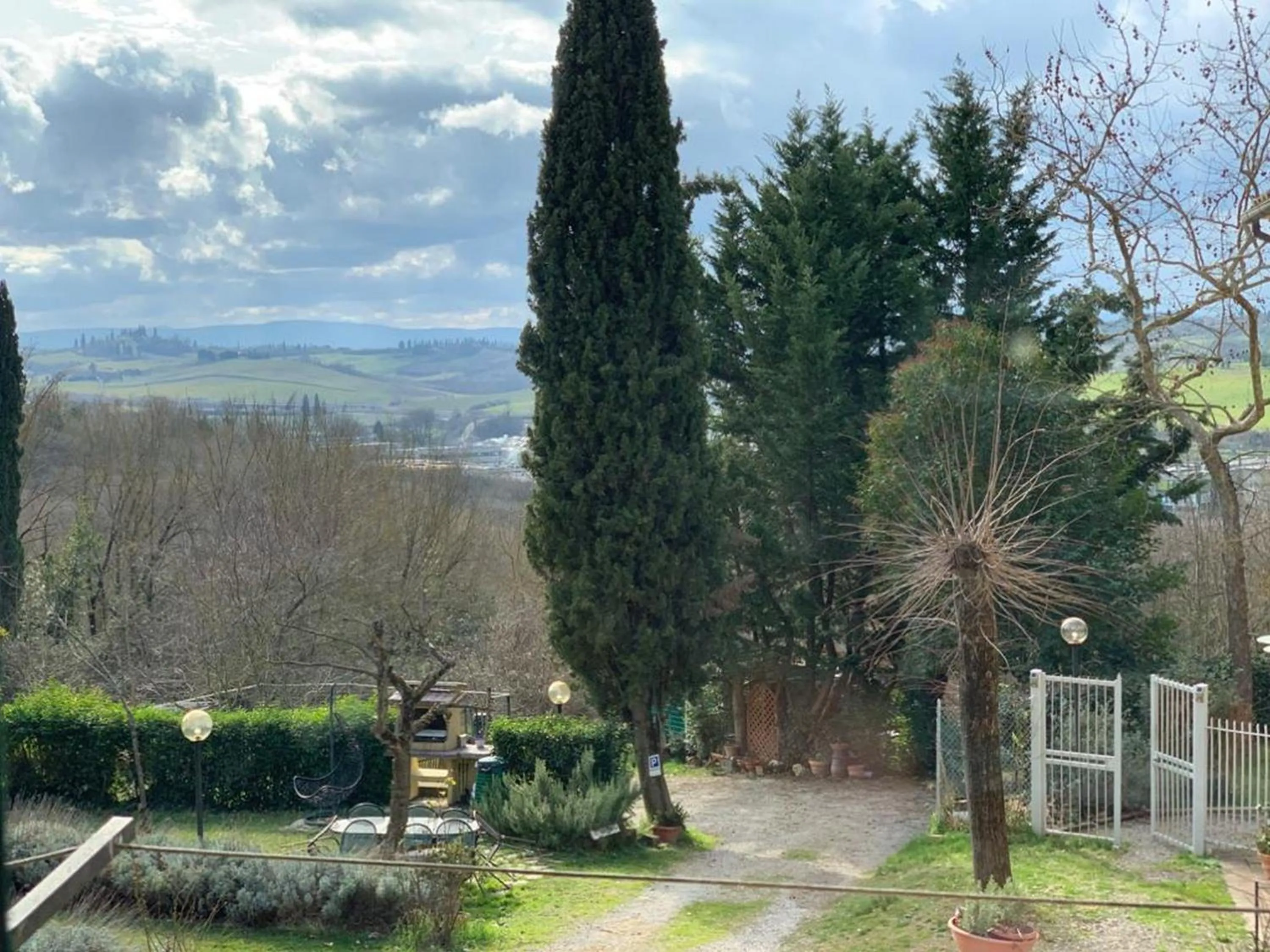 Garden in La Coroncina Lodging