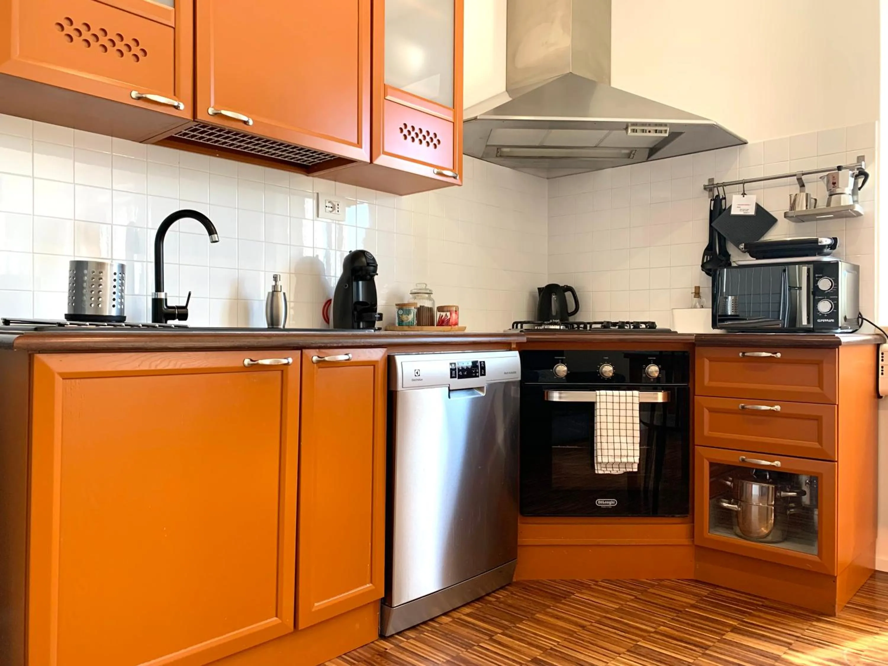 Kitchen or kitchenette in La Coroncina Lodging