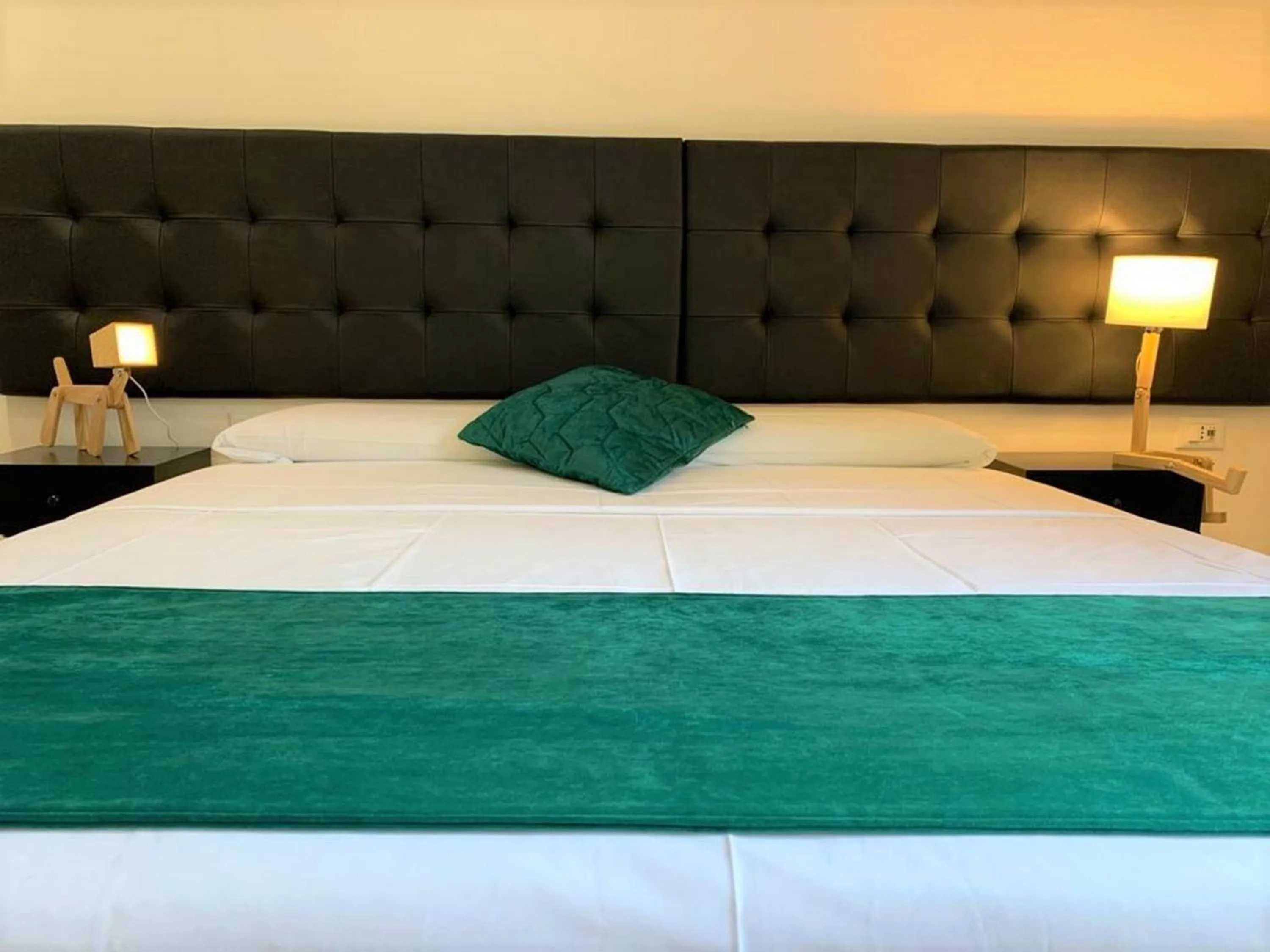 Bed in La Coroncina Lodging