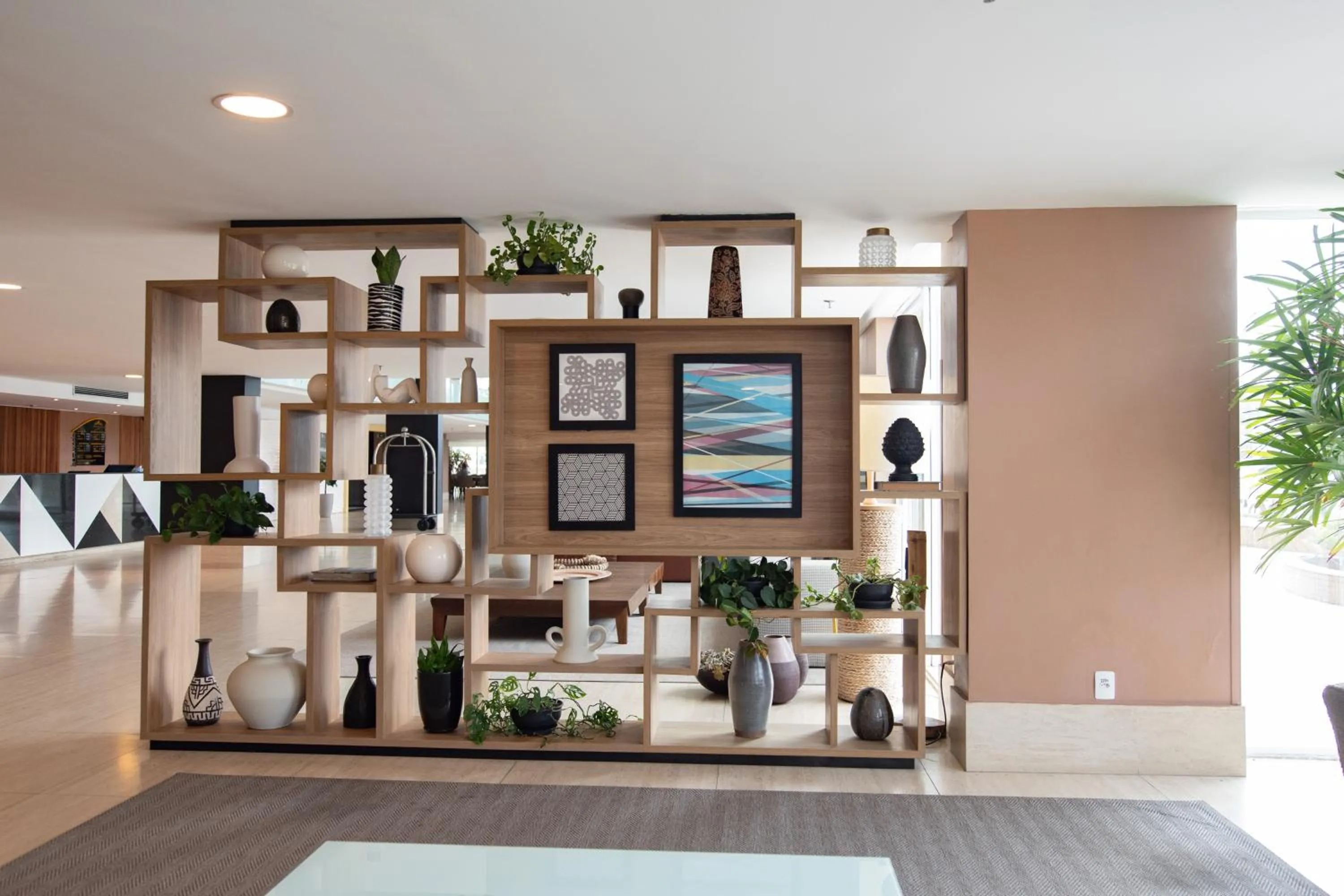 Lobby or reception in Gran Mareiro Hotel