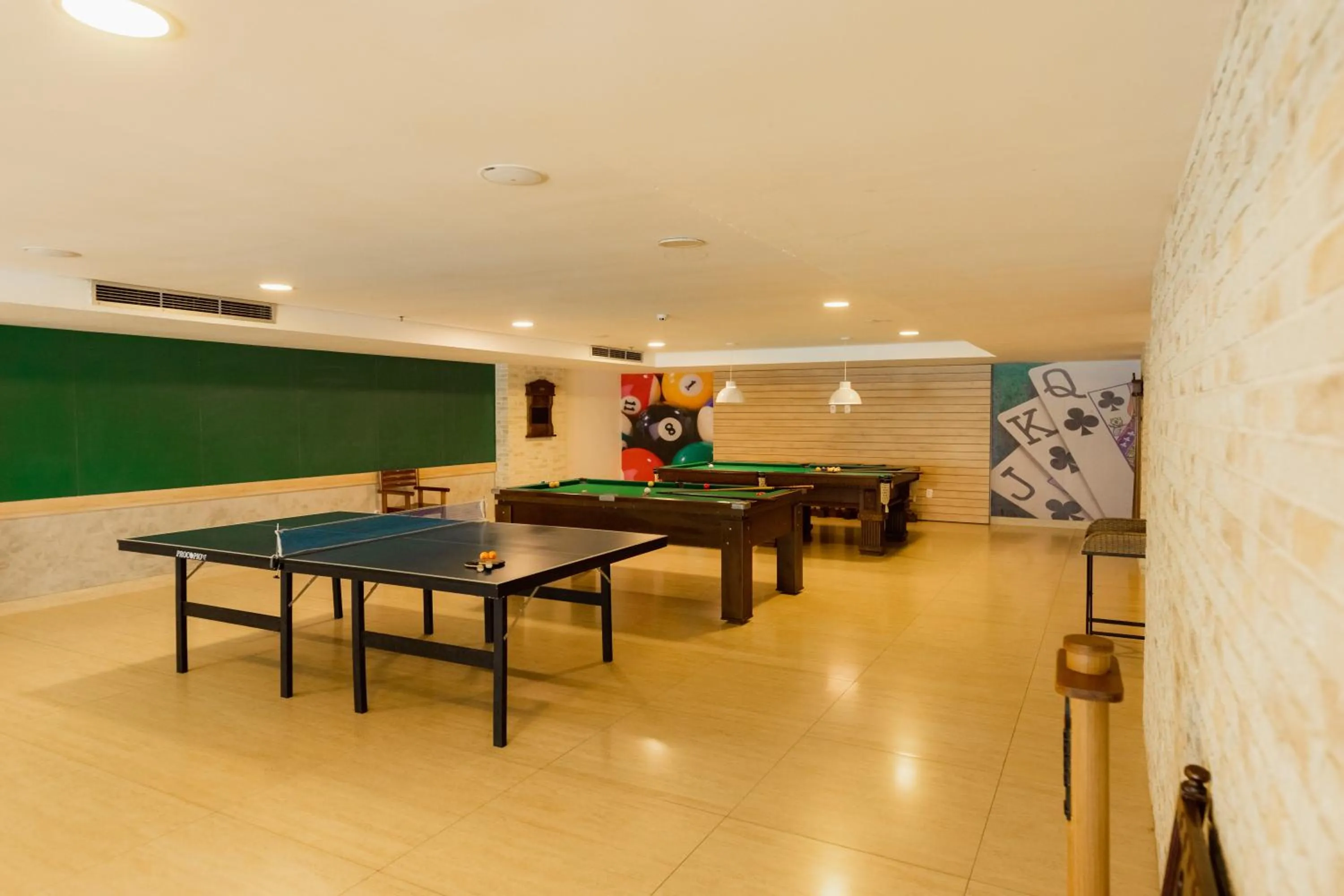 Game Room in Gran Mareiro Hotel