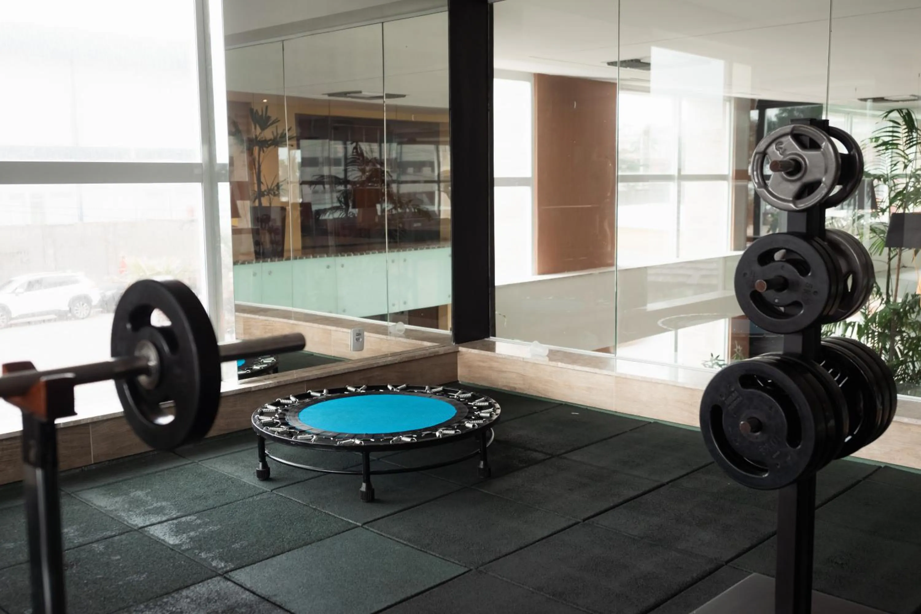 Fitness centre/facilities in Gran Mareiro Hotel