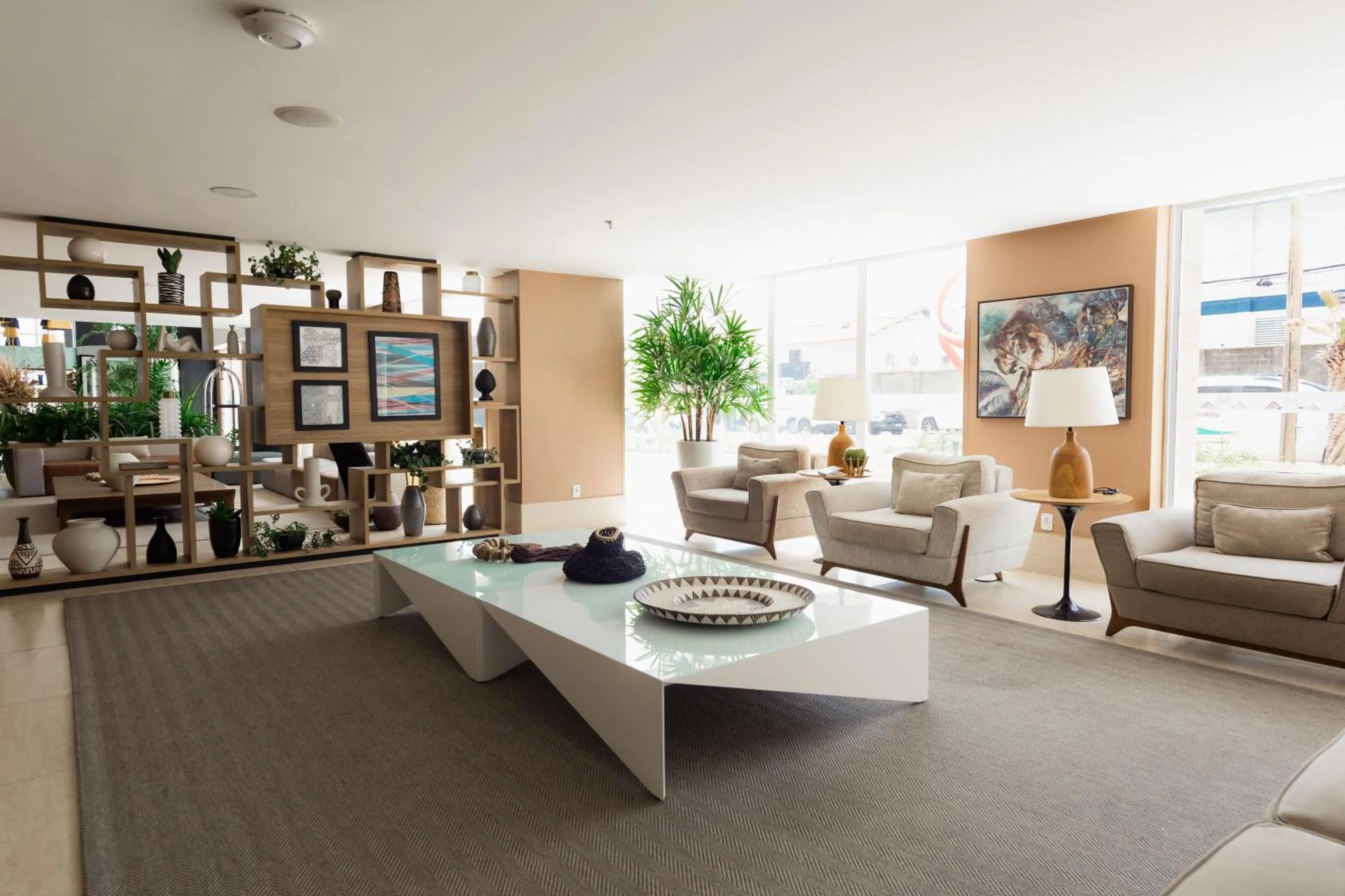 Lobby or reception in Gran Mareiro Hotel