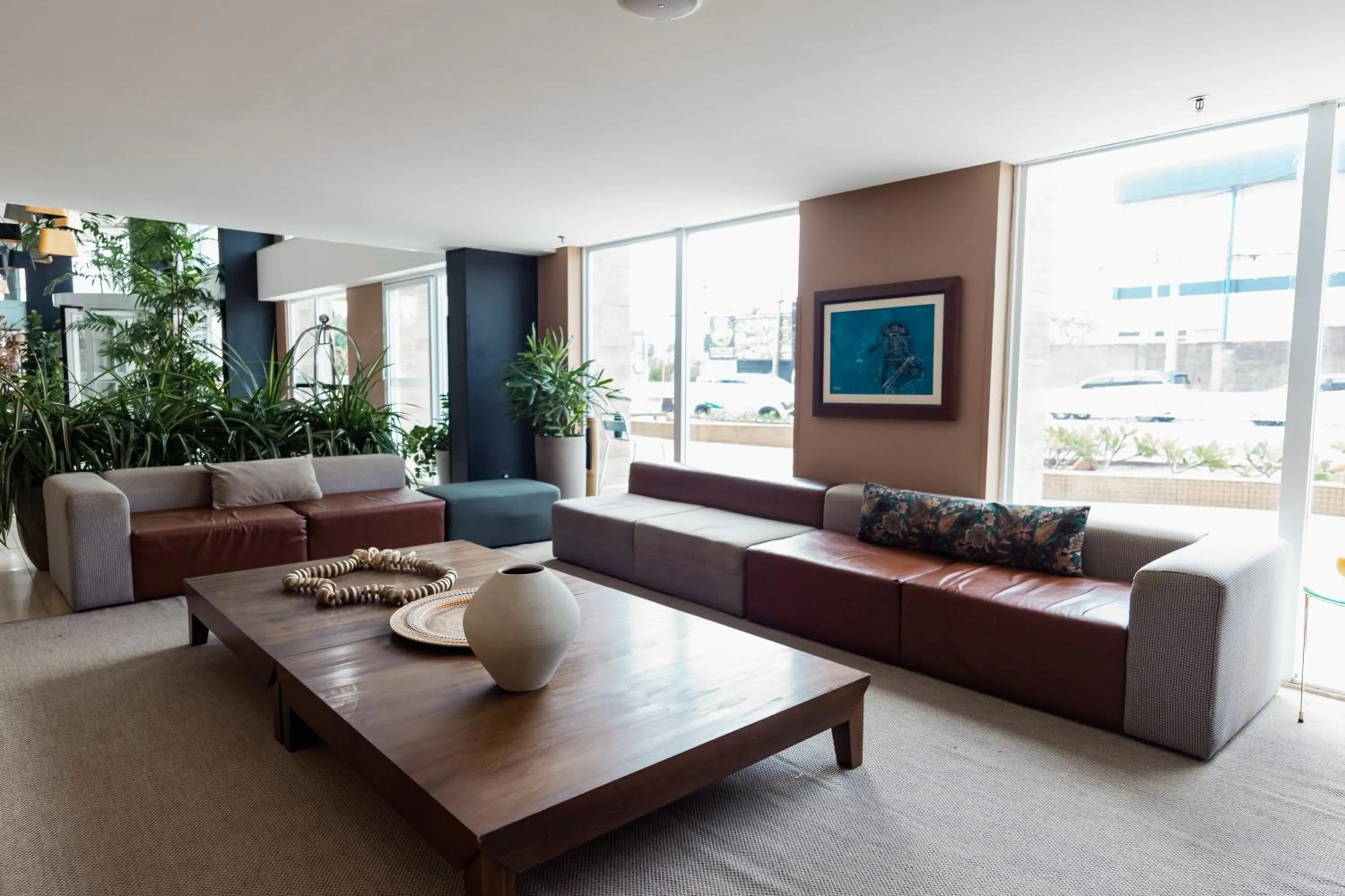 Lobby or reception in Gran Mareiro Hotel