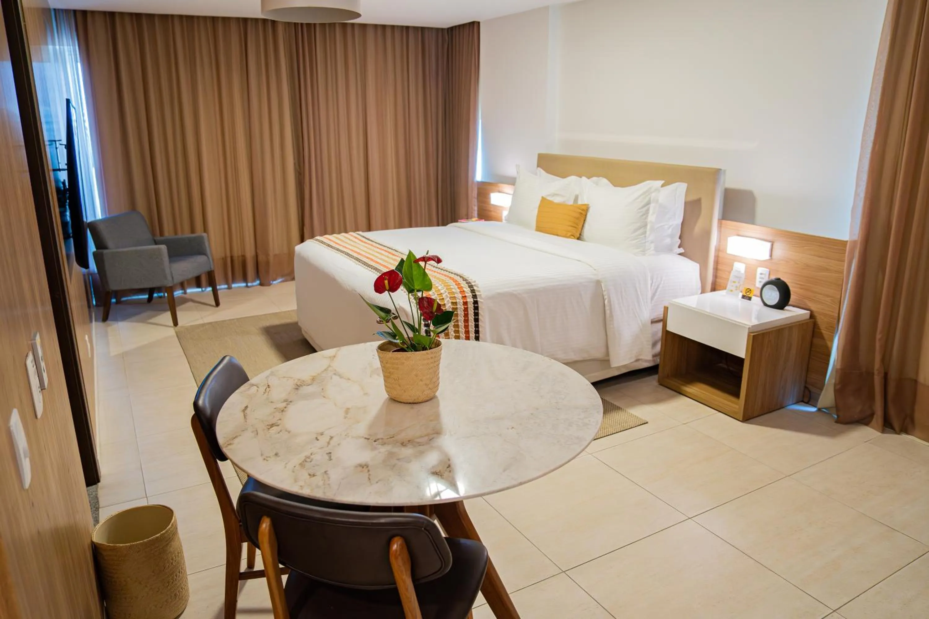 Bedroom, Bed in Gran Mareiro Hotel