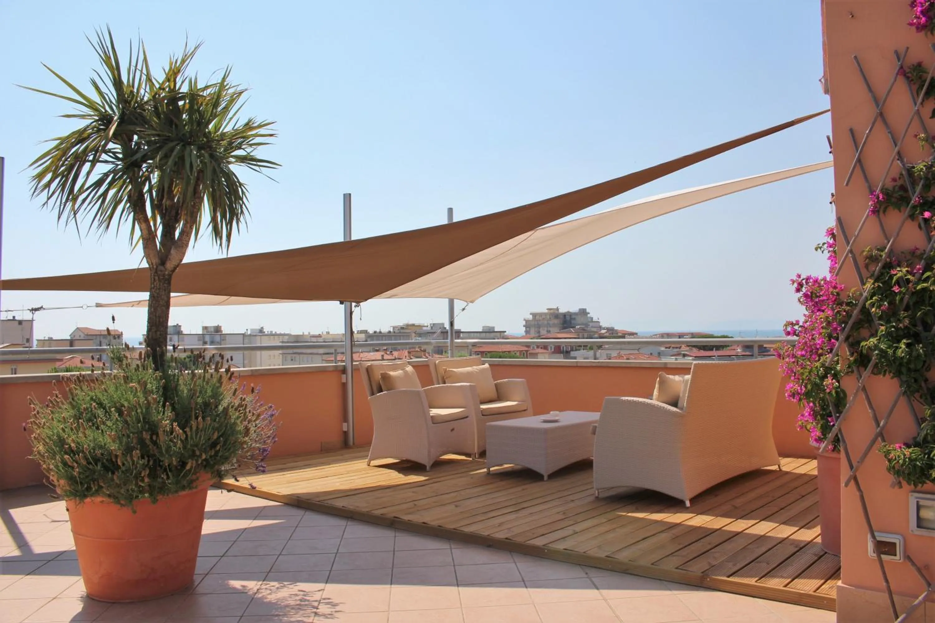 Balcony/Terrace in Hotel Piccolo Mondo