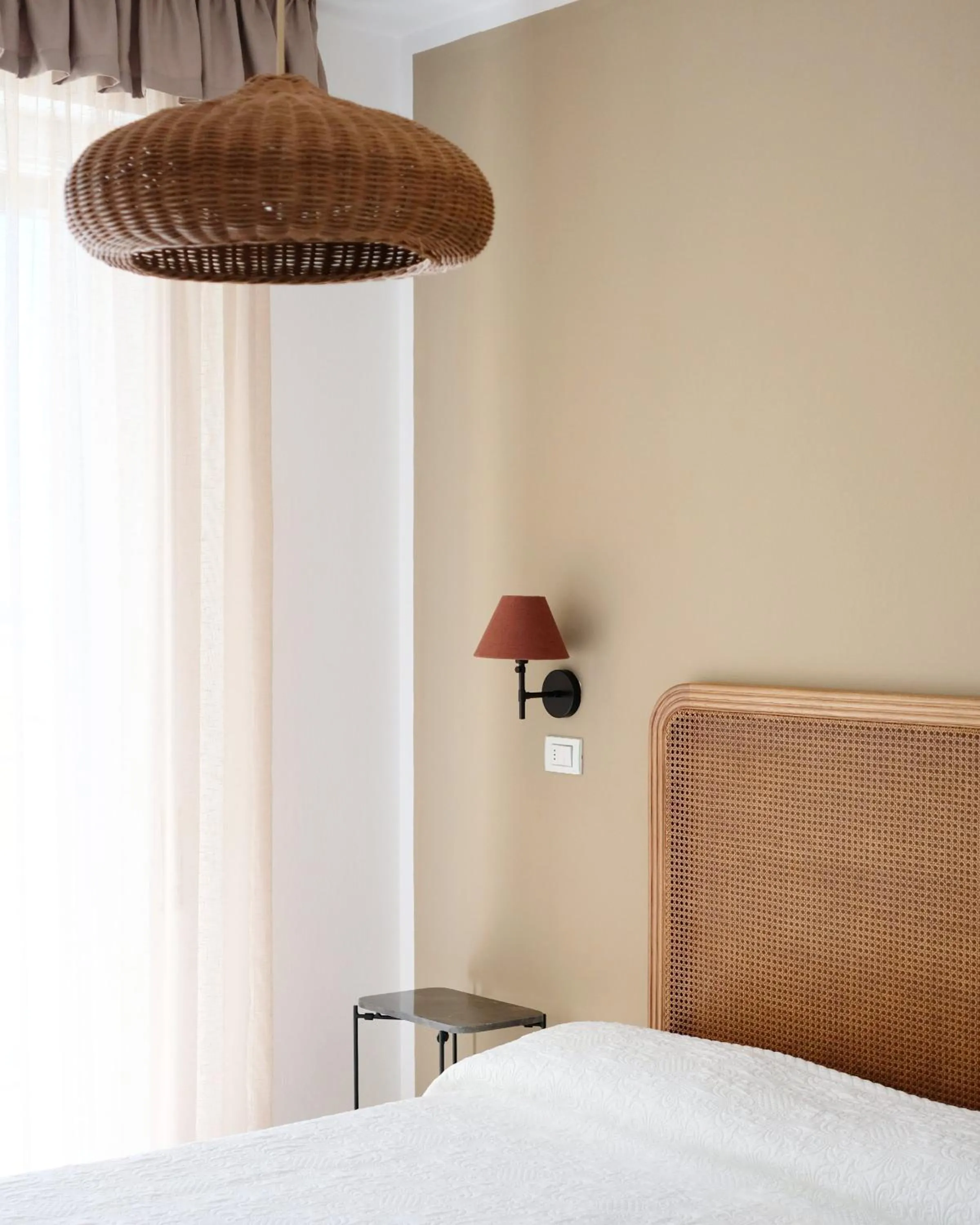 Bed in Hotel Piccolo Mondo