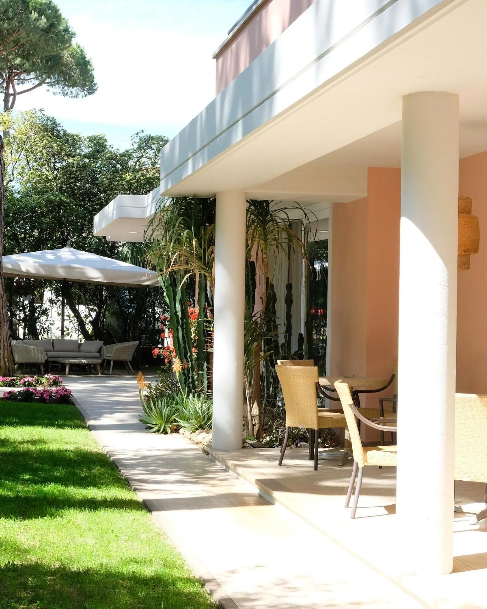 Garden in Hotel Piccolo Mondo