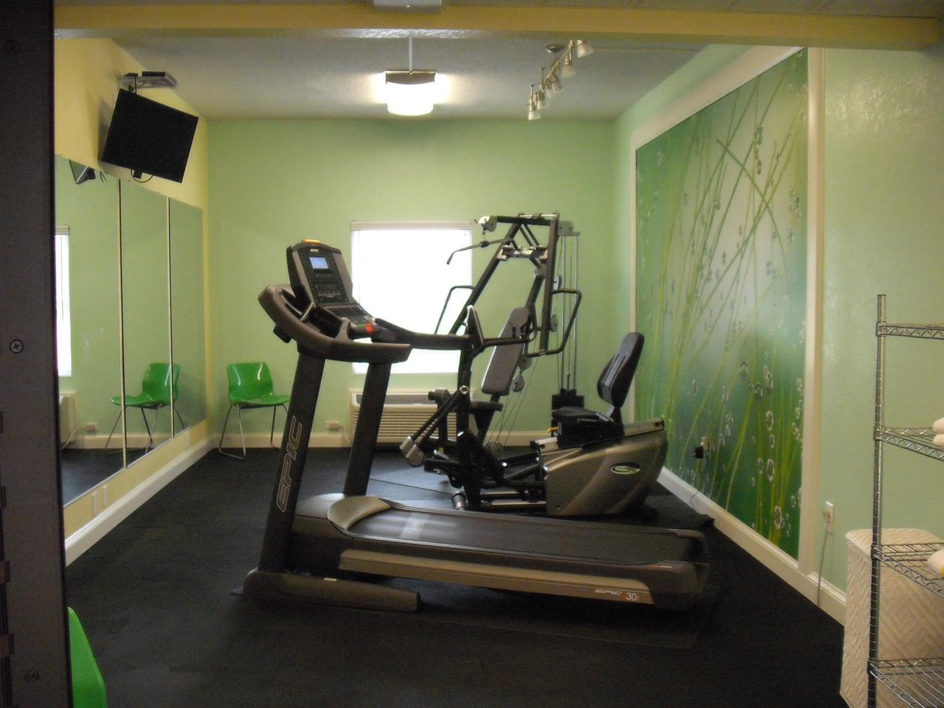 Fitness centre/facilities in Mountain Inn & Suites
