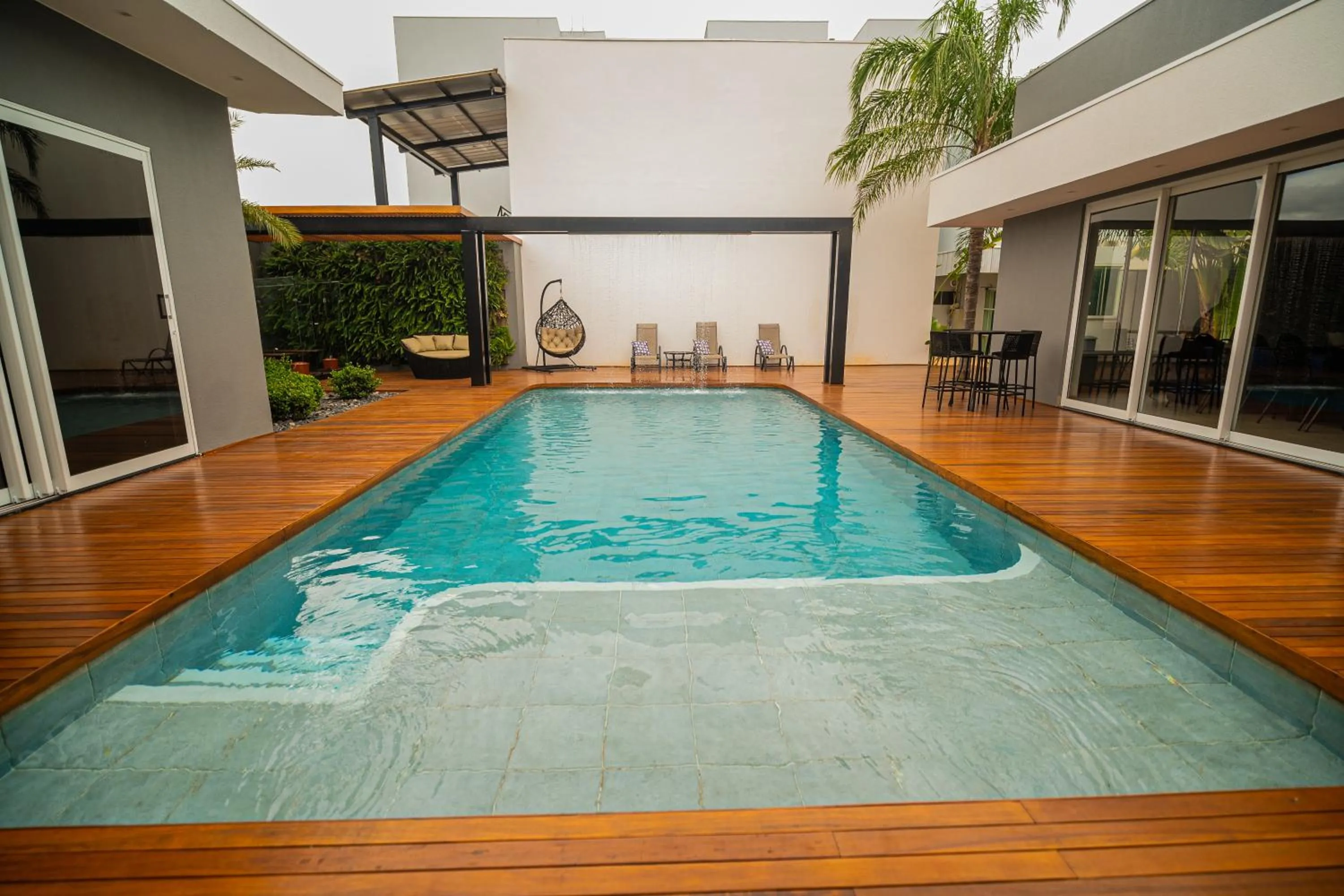 Swimming pool in Hotel Opuka