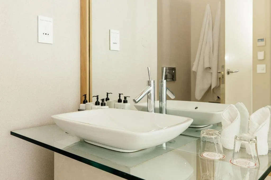 Bathroom in Oude Werf Hotel