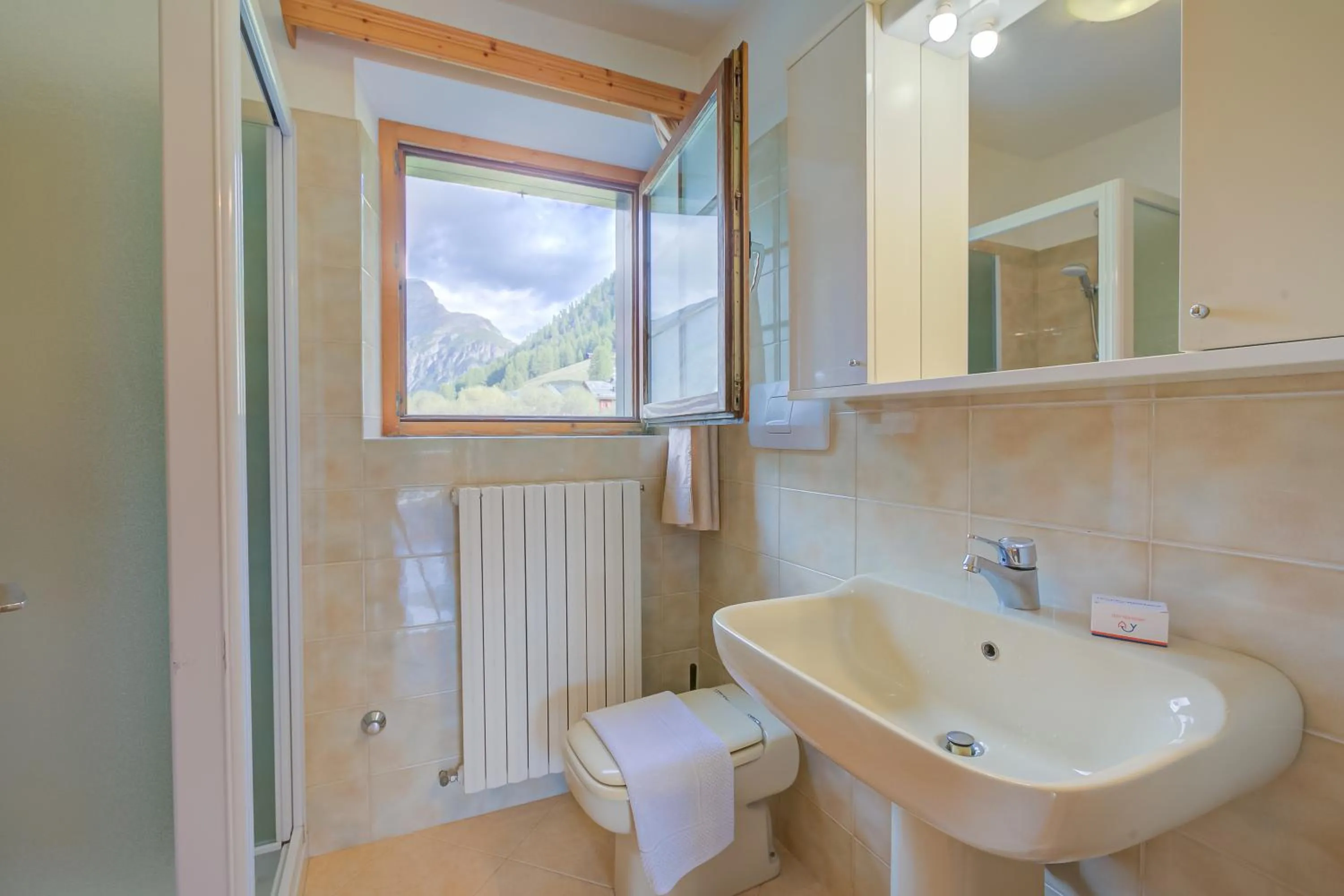 Shower in Rododendro