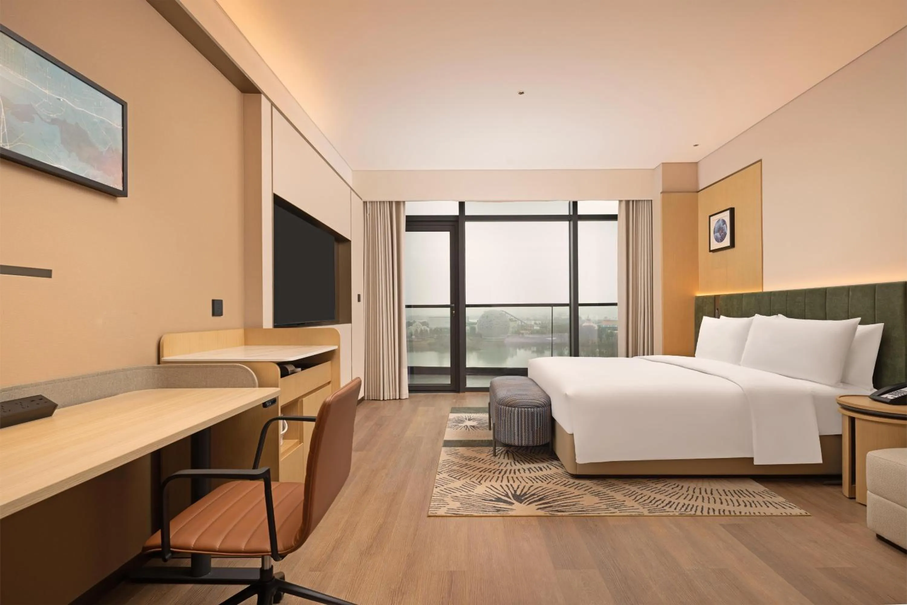 King Room - Mobility Accessible  in Hilton Garden Inn Huangshi Dinosaur Wonderland
