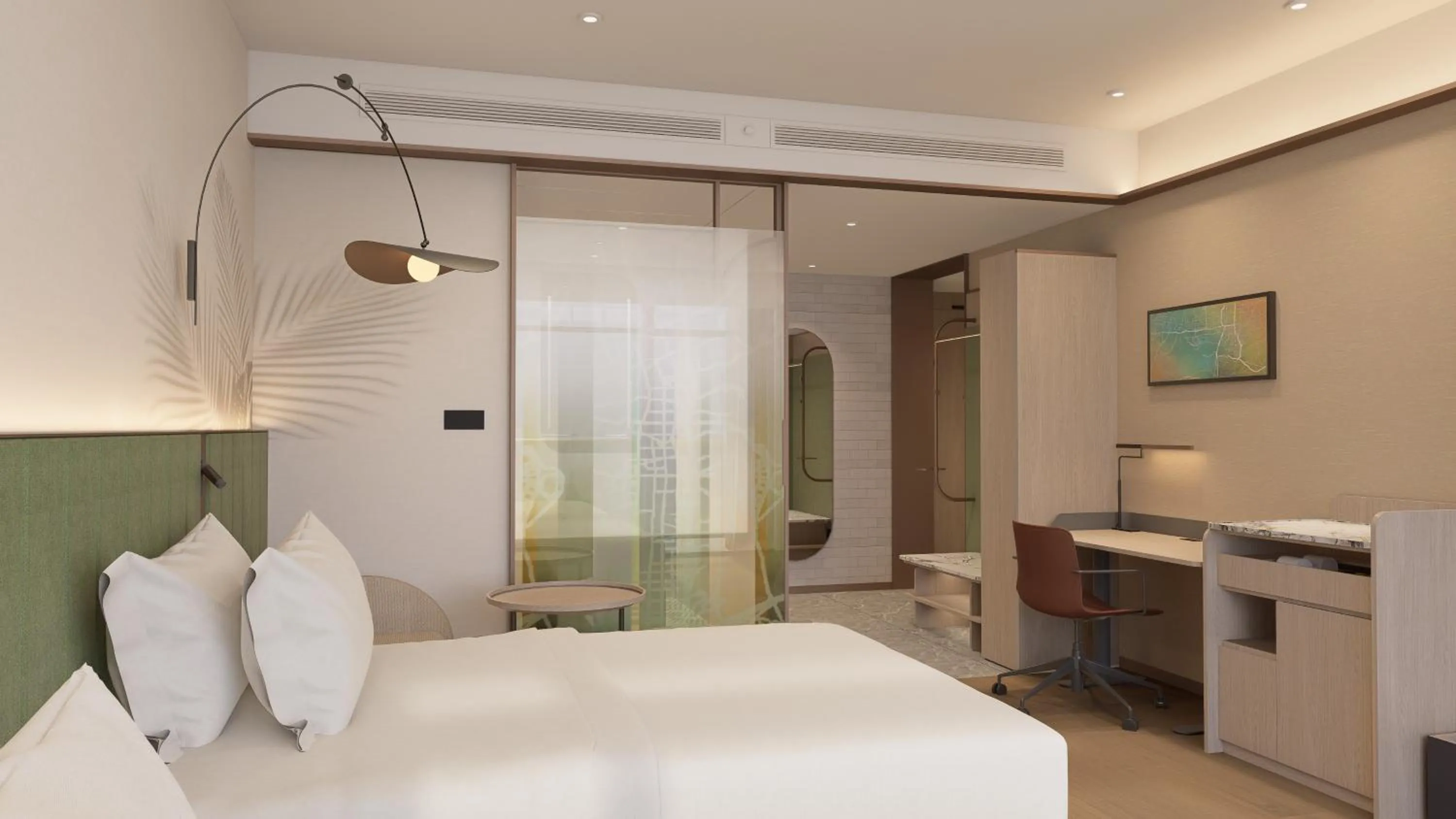 Twin Room in Hilton Garden Inn Huangshi Dinosaur Wonderland