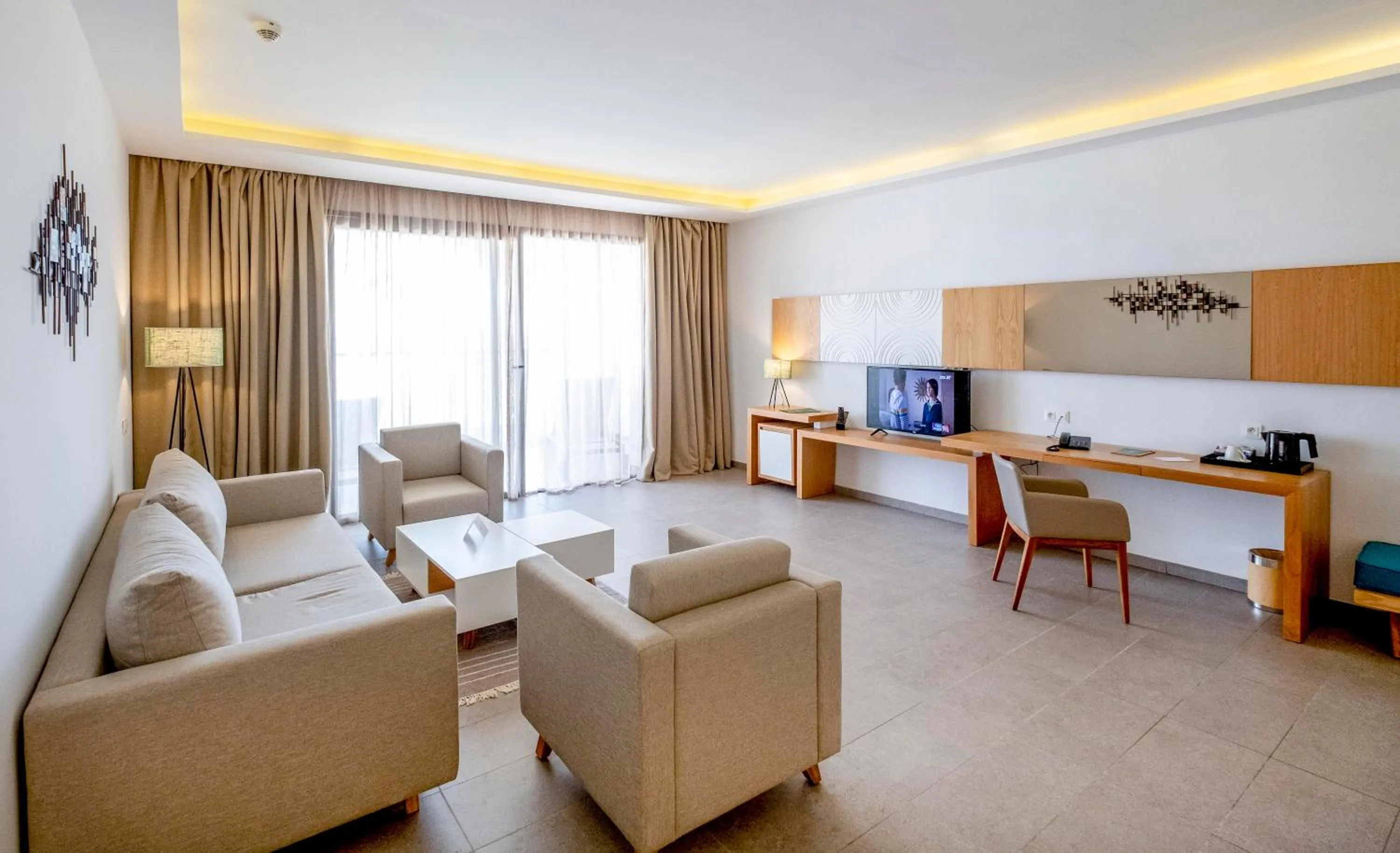 Living room in Les Orangers Garden Villas and Bungalows Ultra All inclusive