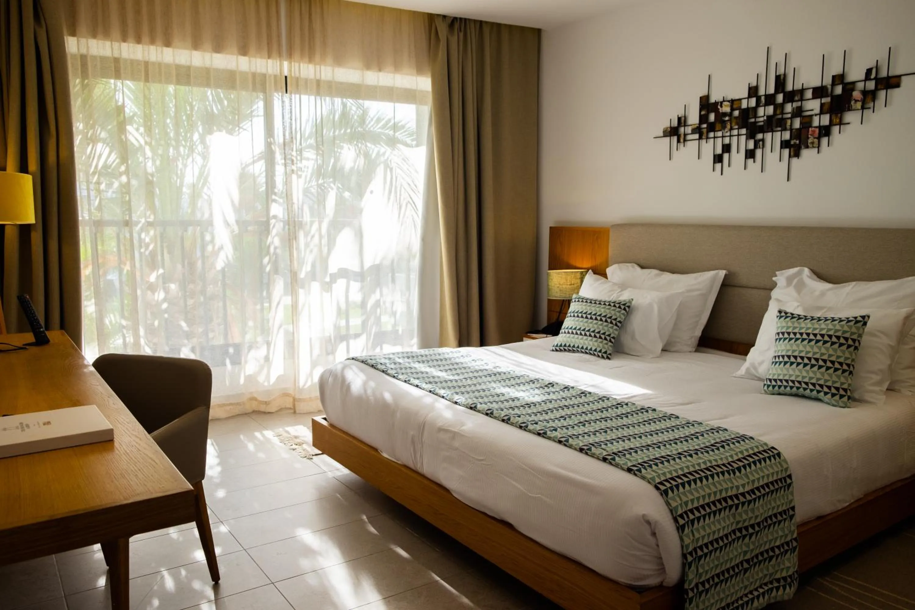 Bedroom, Bed in Les Orangers Garden Villas and Bungalows Ultra All inclusive