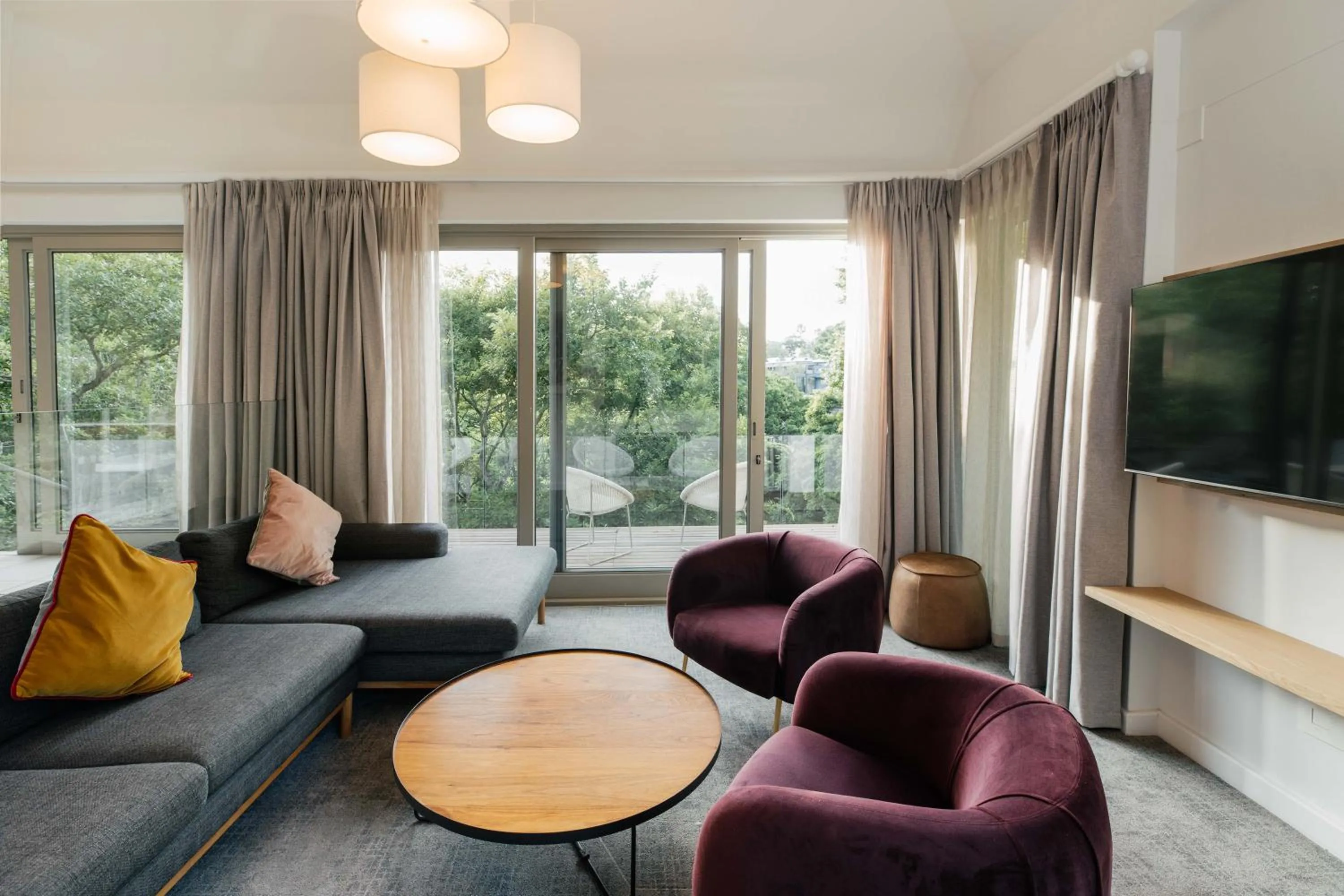 Living room in Vineyard Hotel