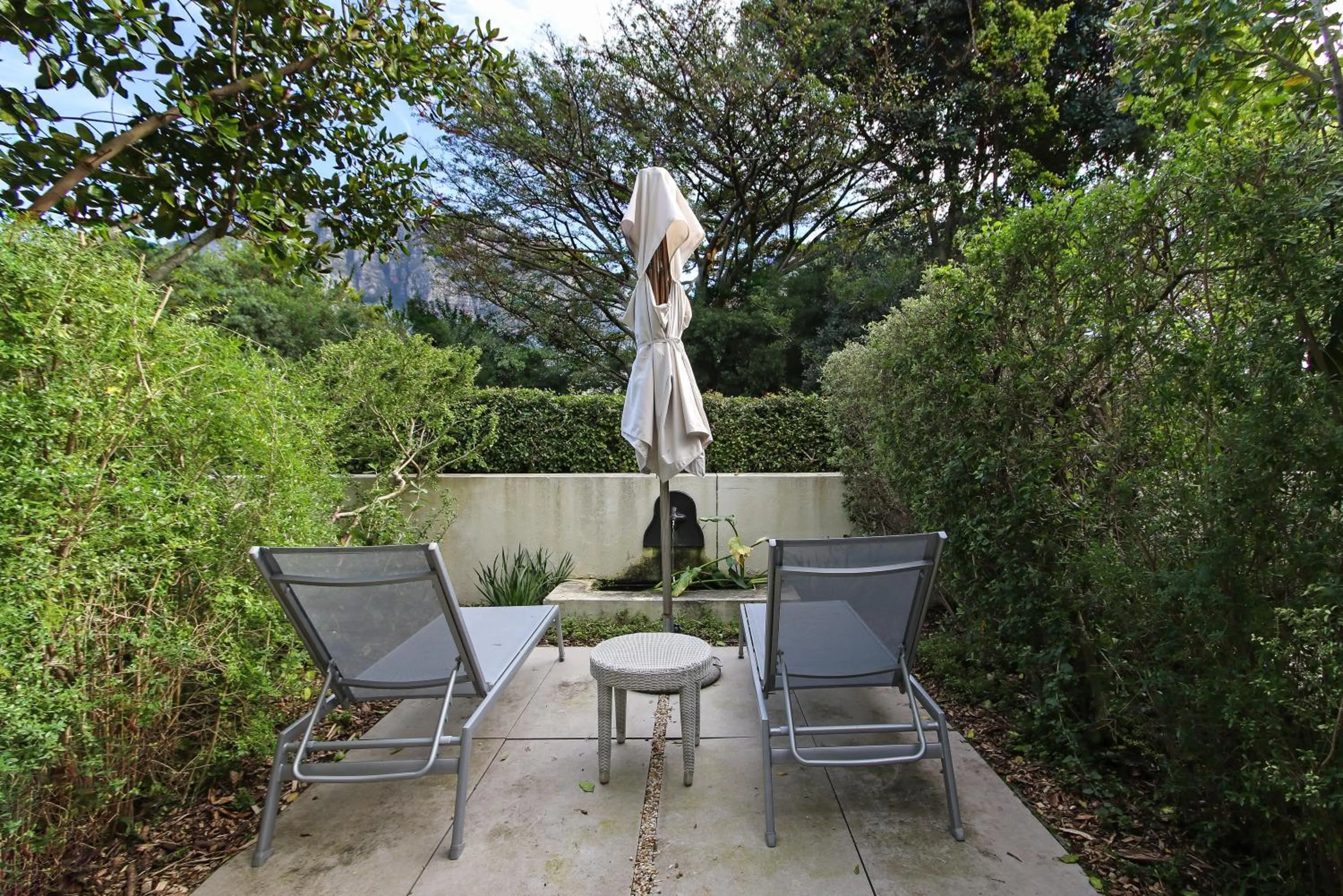 Garden view in Vineyard Hotel