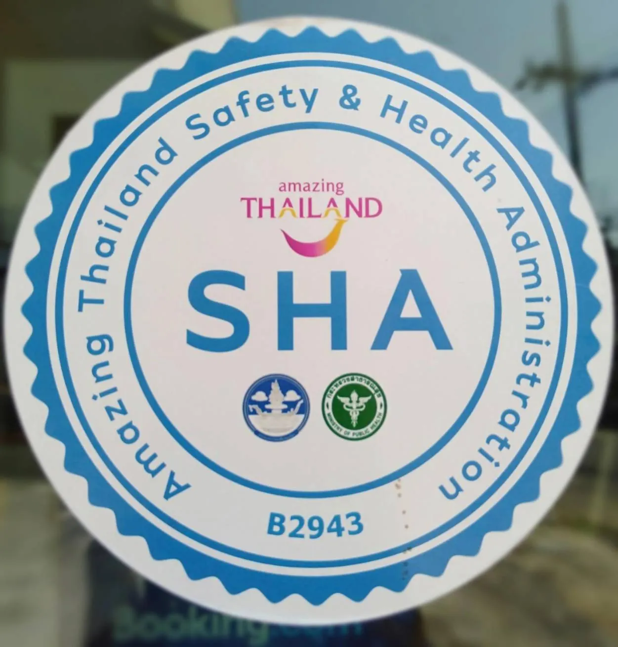 Logo/Certificate/Sign in Baan Pordeedin