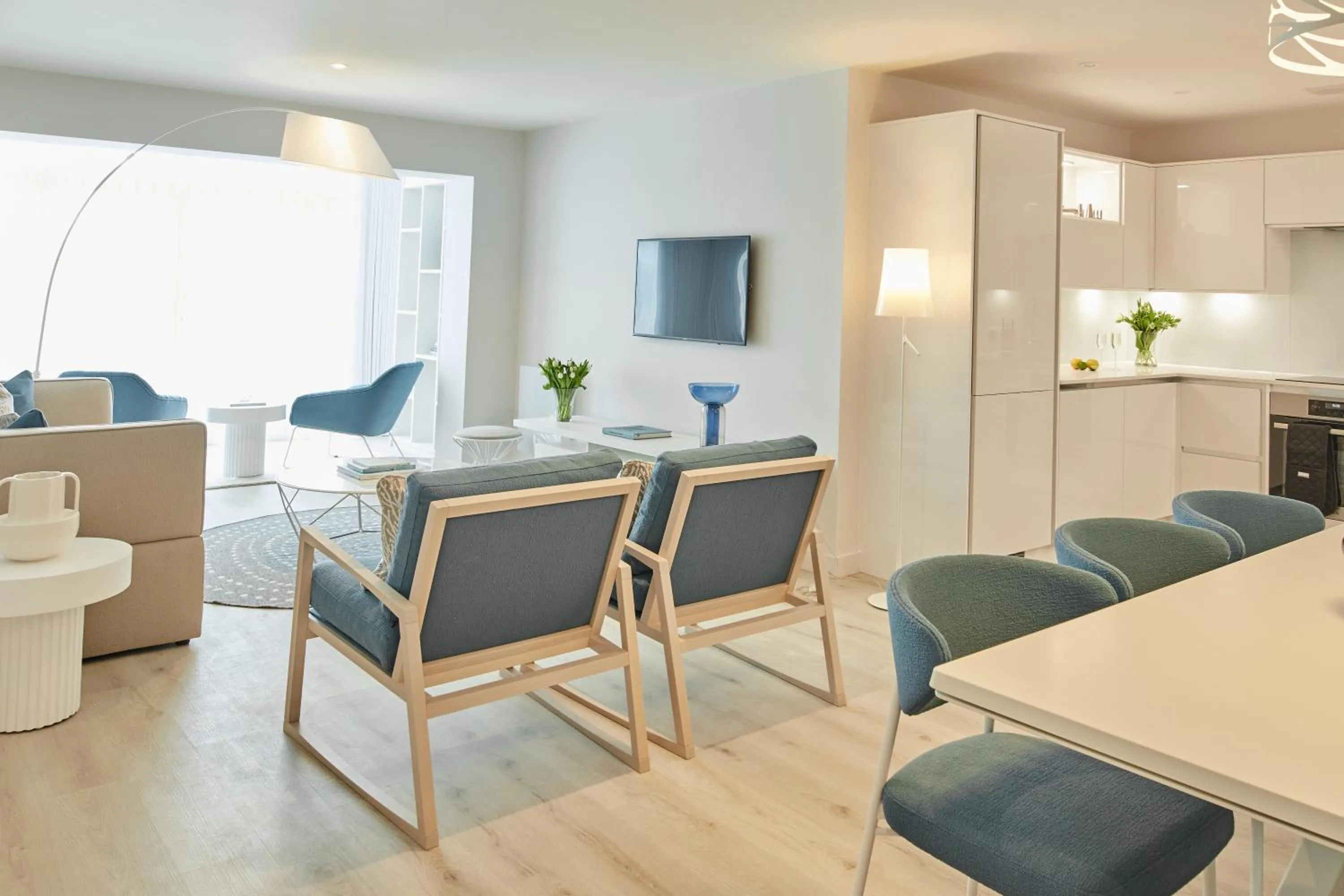 Living room in St Moritz Hotel and Cowshed Spa