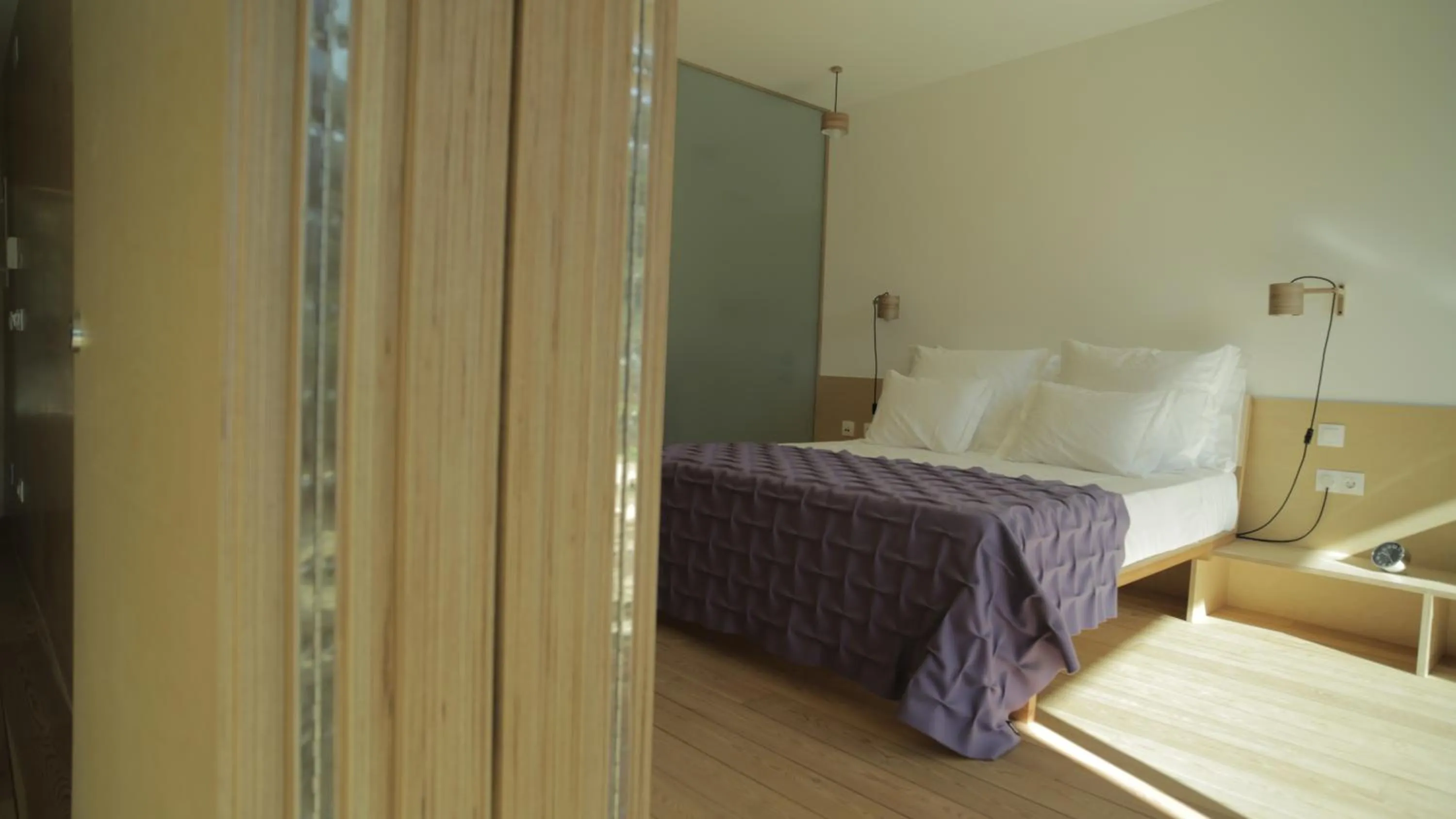 Bed in Colmeal Countryside Hotel