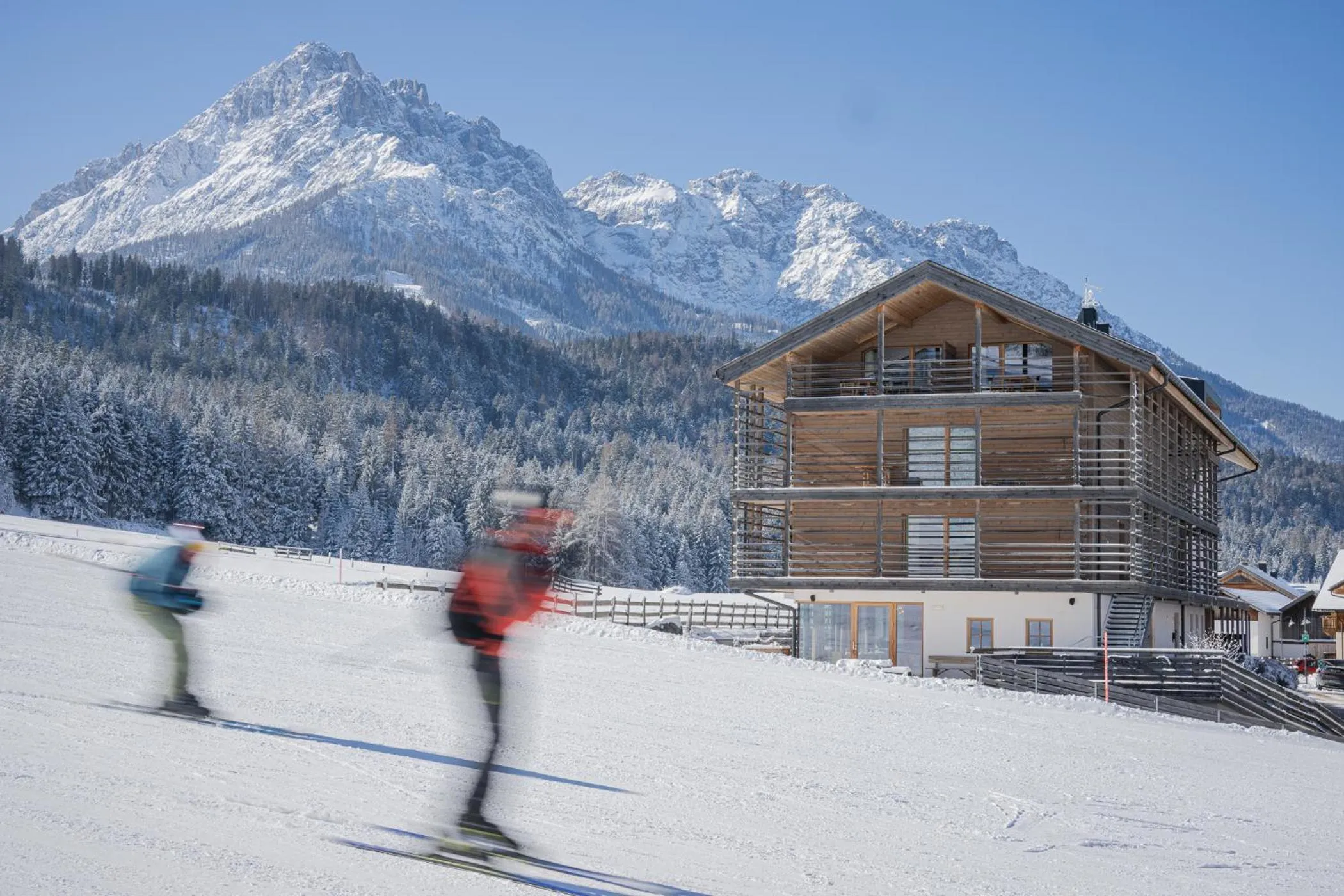 Skiing in JOAS natur.hotel.b&b