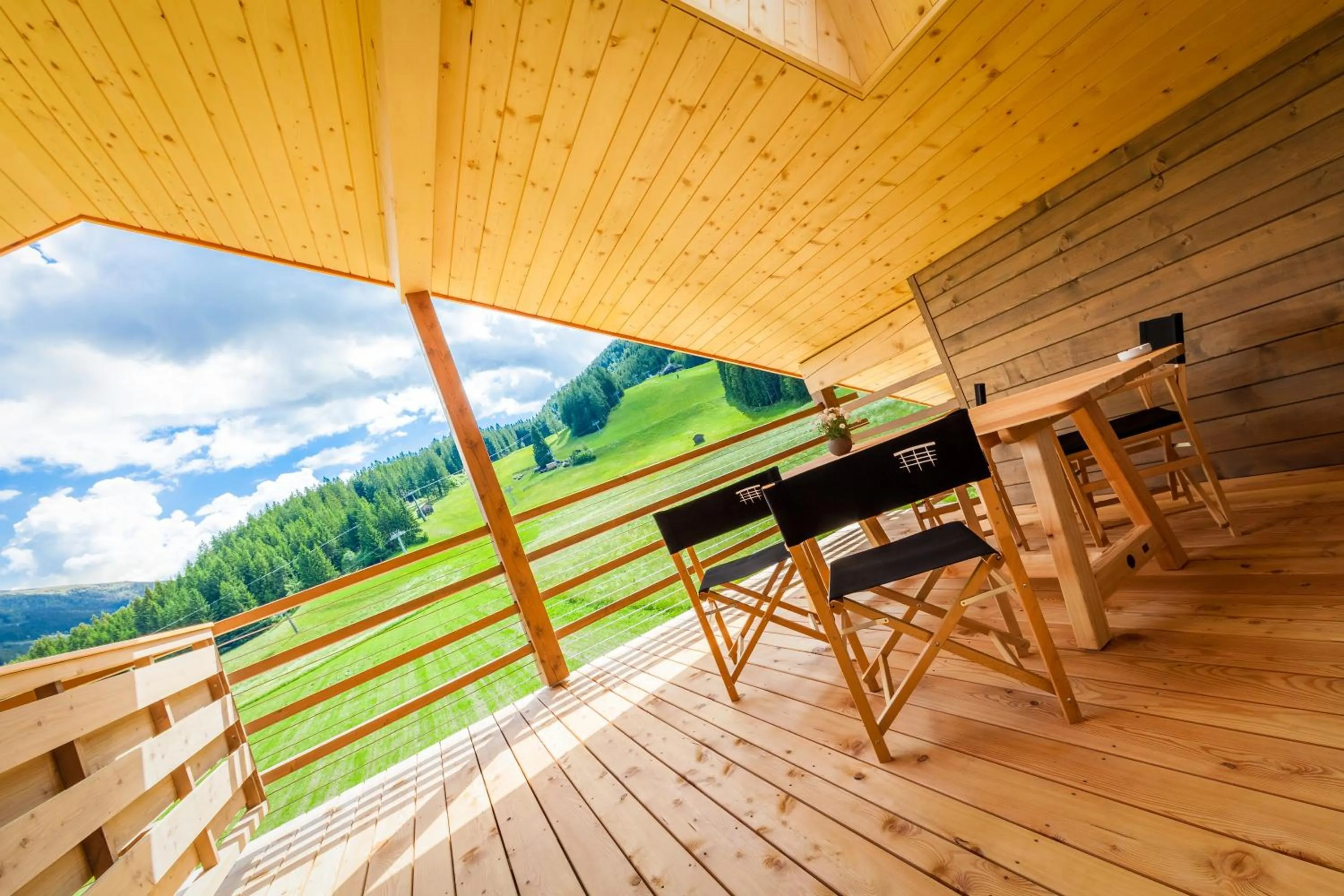 Balcony/Terrace in JOAS natur.hotel.b&b