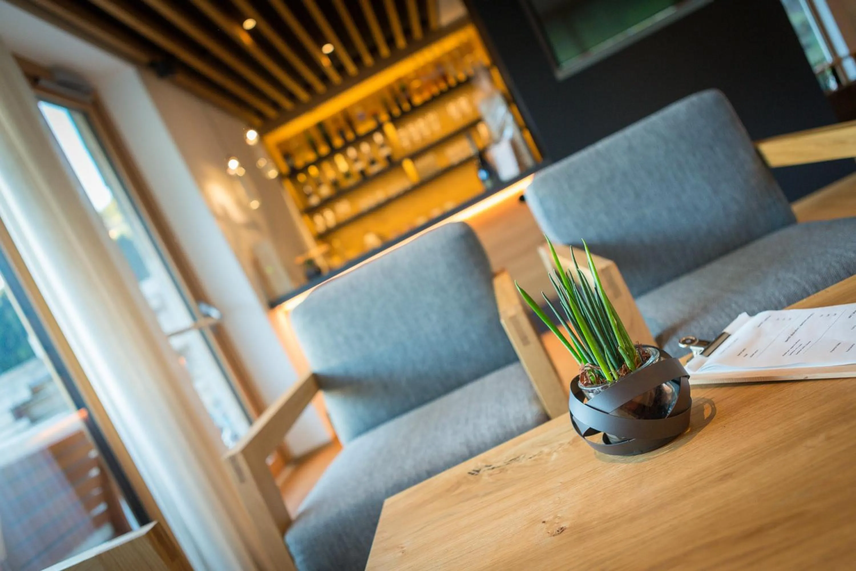 Lounge or bar in JOAS natur.hotel.b&b