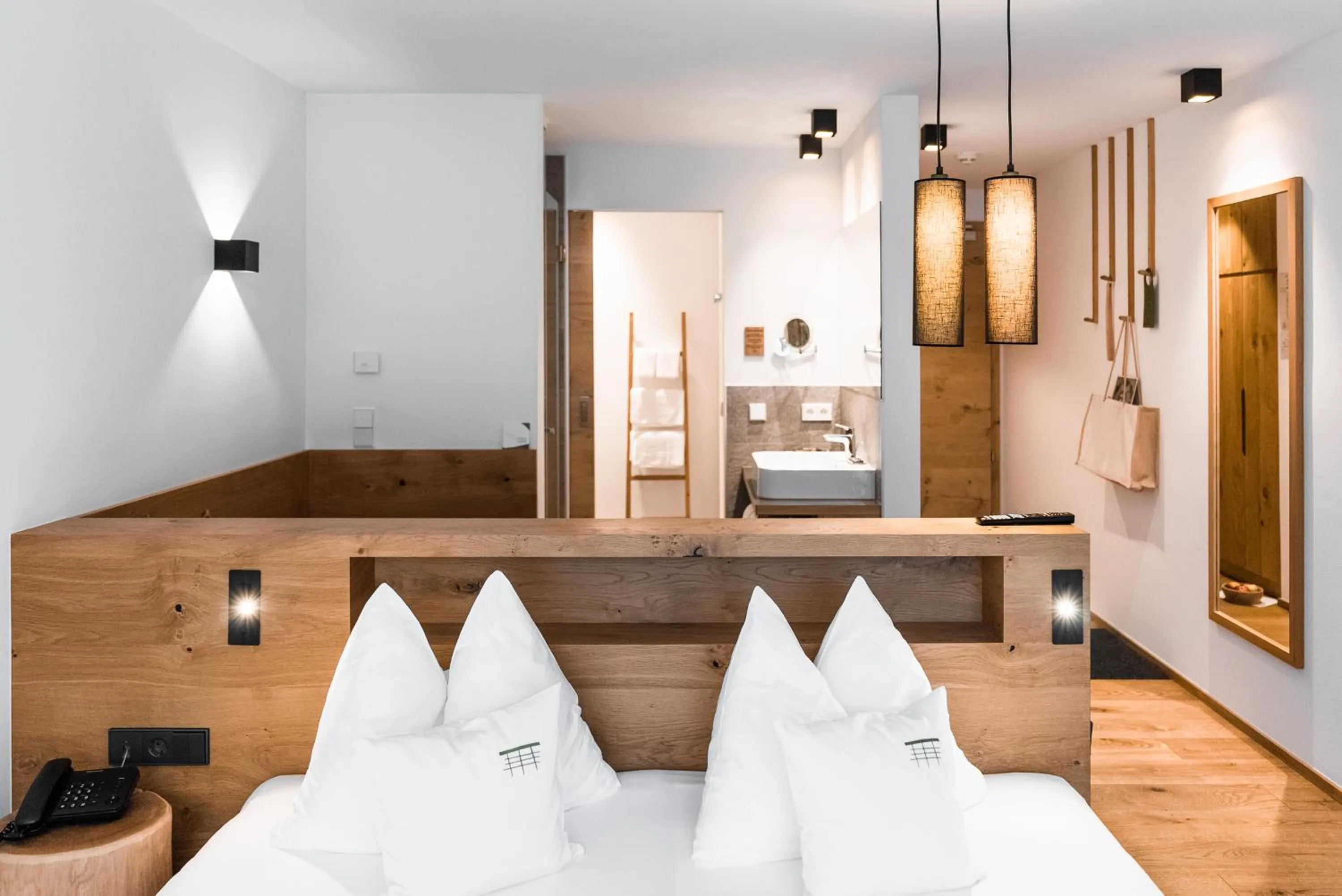 Photo of the whole room, Bed in JOAS natur.hotel.b&b