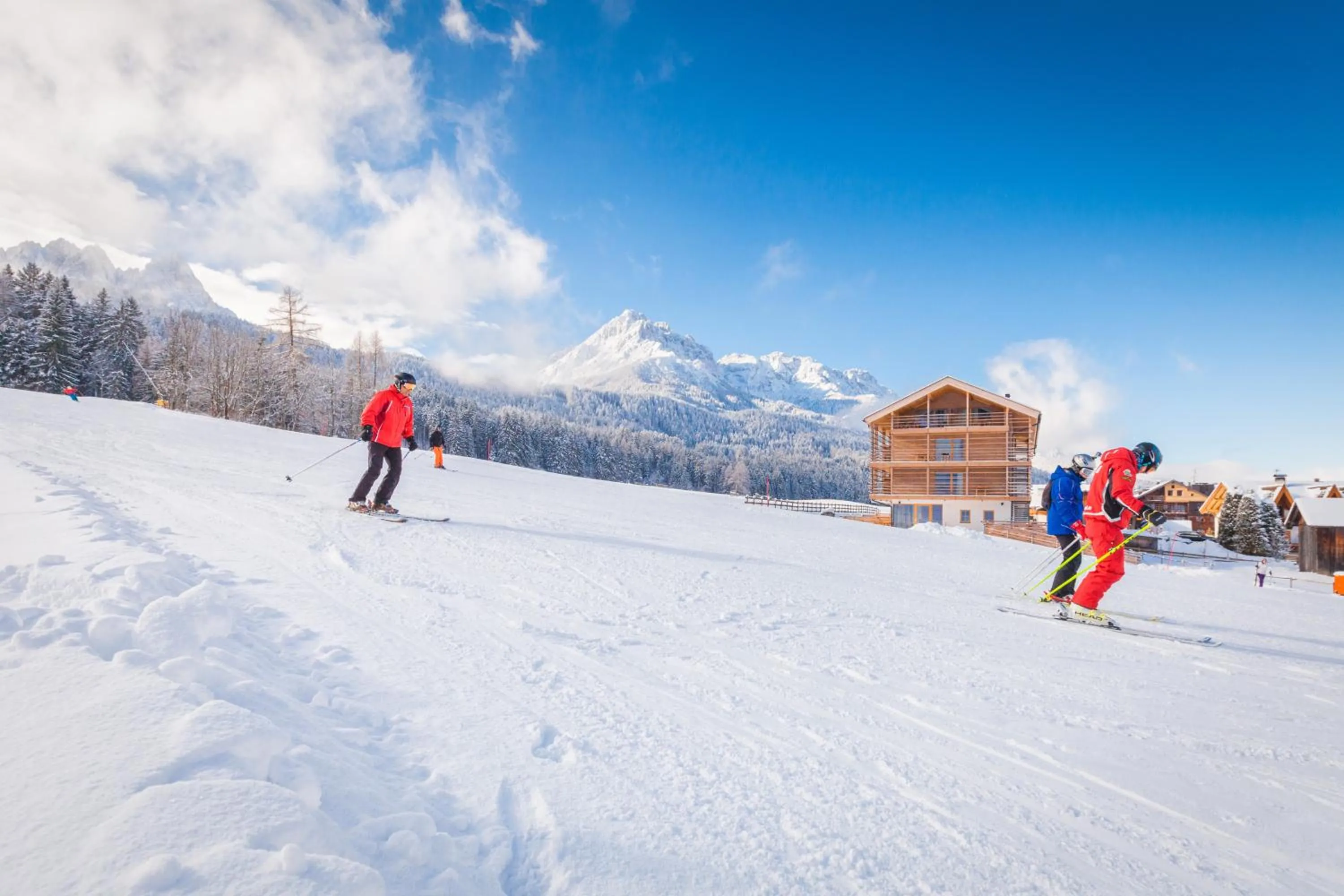 Skiing in JOAS natur.hotel.b&b