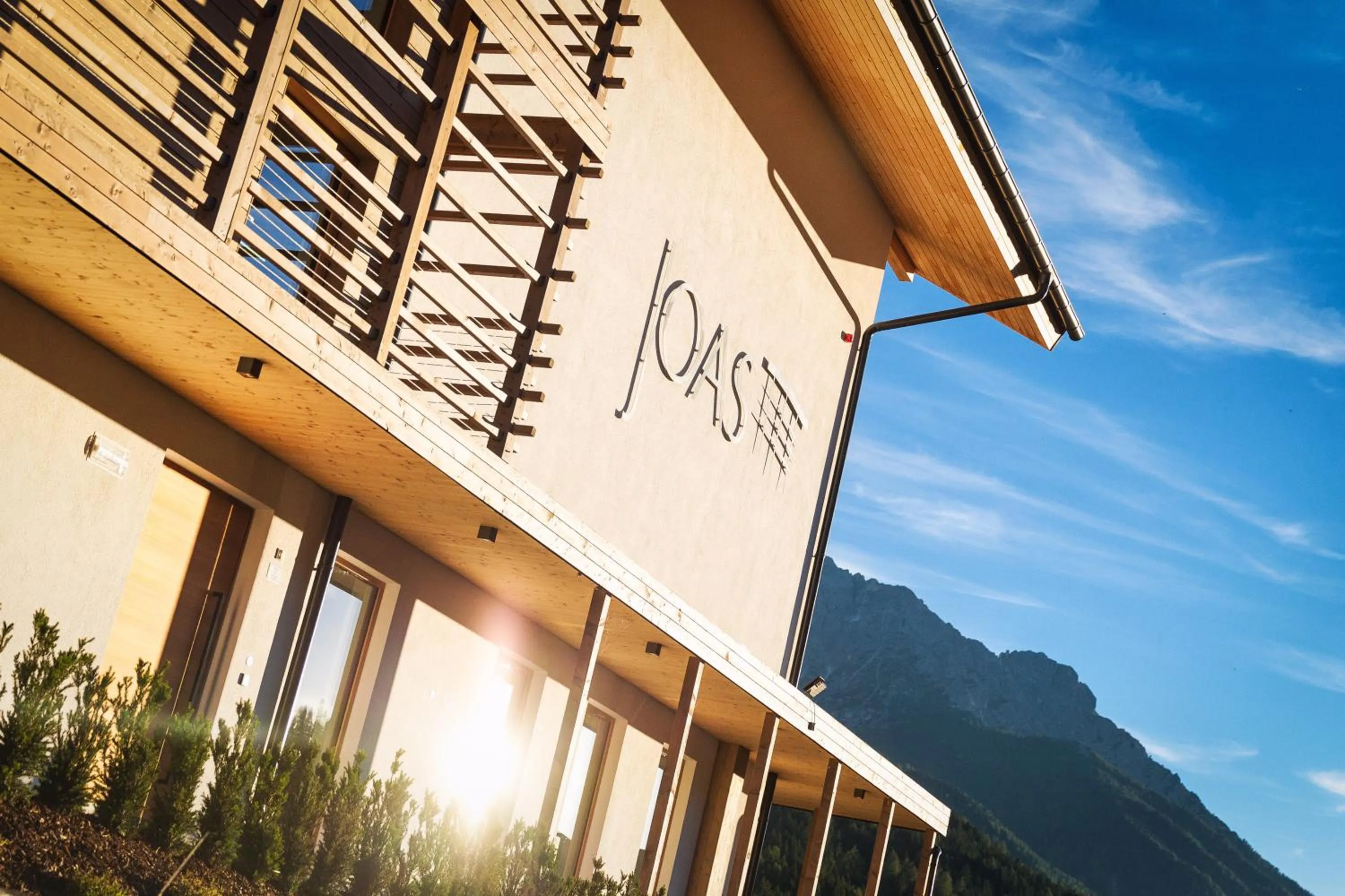 Facade/entrance in JOAS natur.hotel.b&b