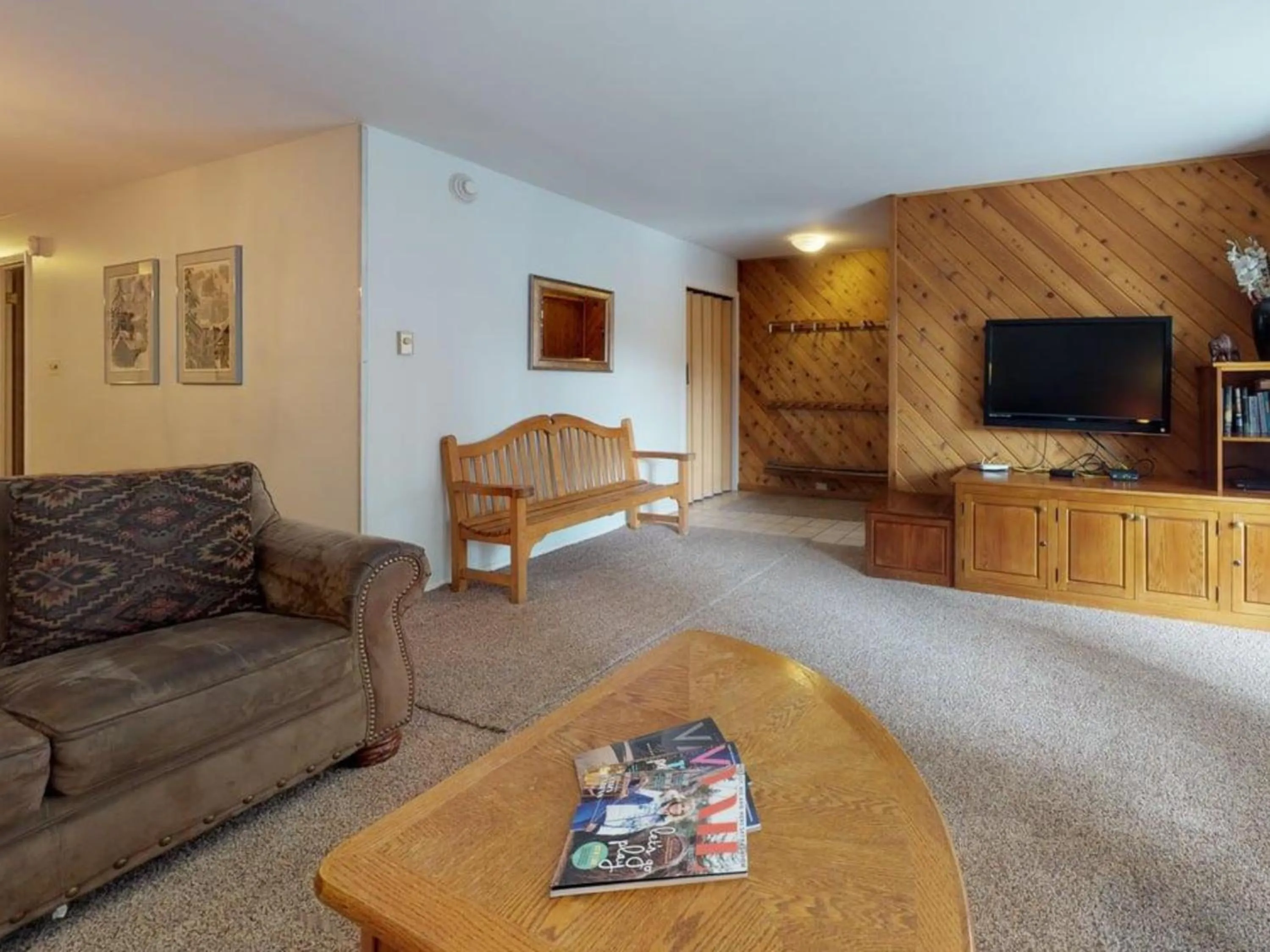 Living room in Enzian - CoralTree Residence Collection