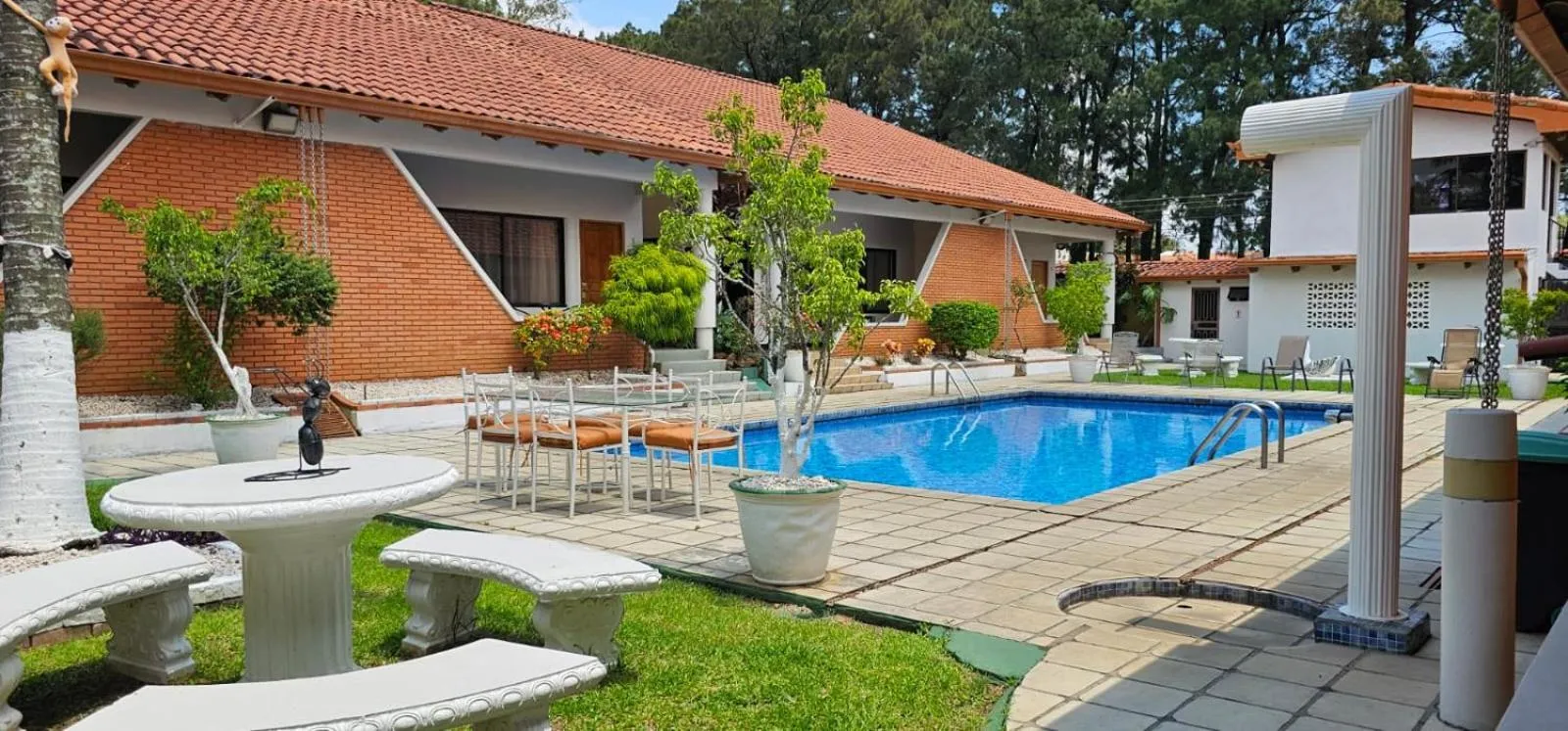 Garden in Apartotel Obelisco San José Aeropuerto