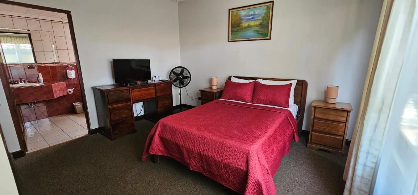 Bed in Apartotel Obelisco San José Aeropuerto