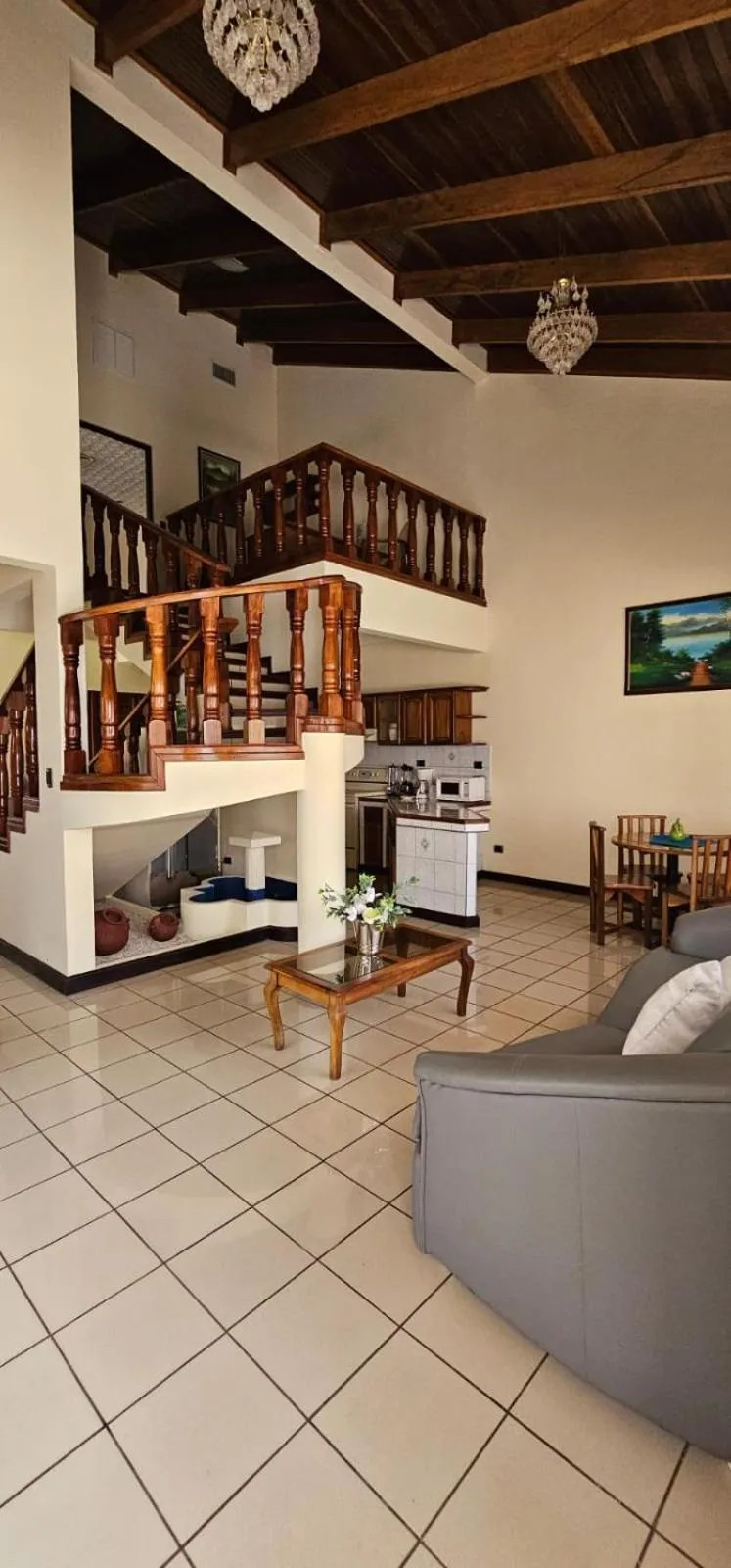 Living room in Apartotel Obelisco San José Aeropuerto