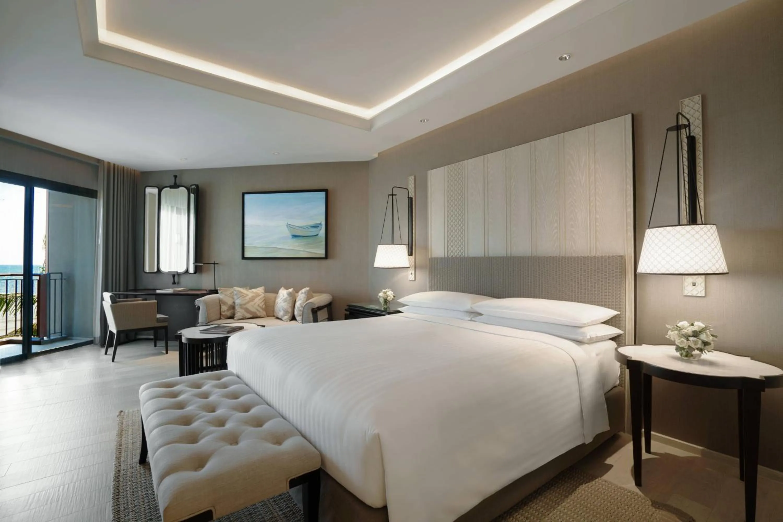 Bedroom, Bed in Hua Hin Marriott Resort and Spa