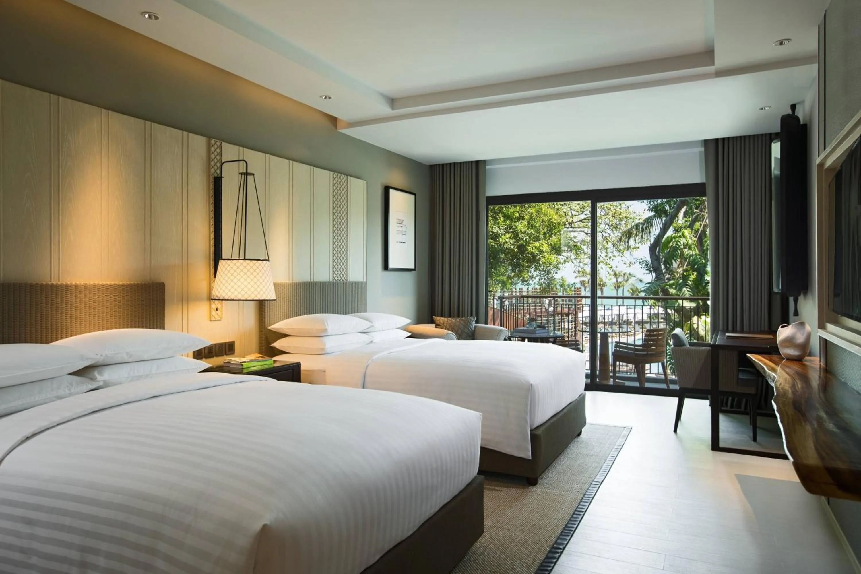 Photo of the whole room, Bed in Hua Hin Marriott Resort and Spa