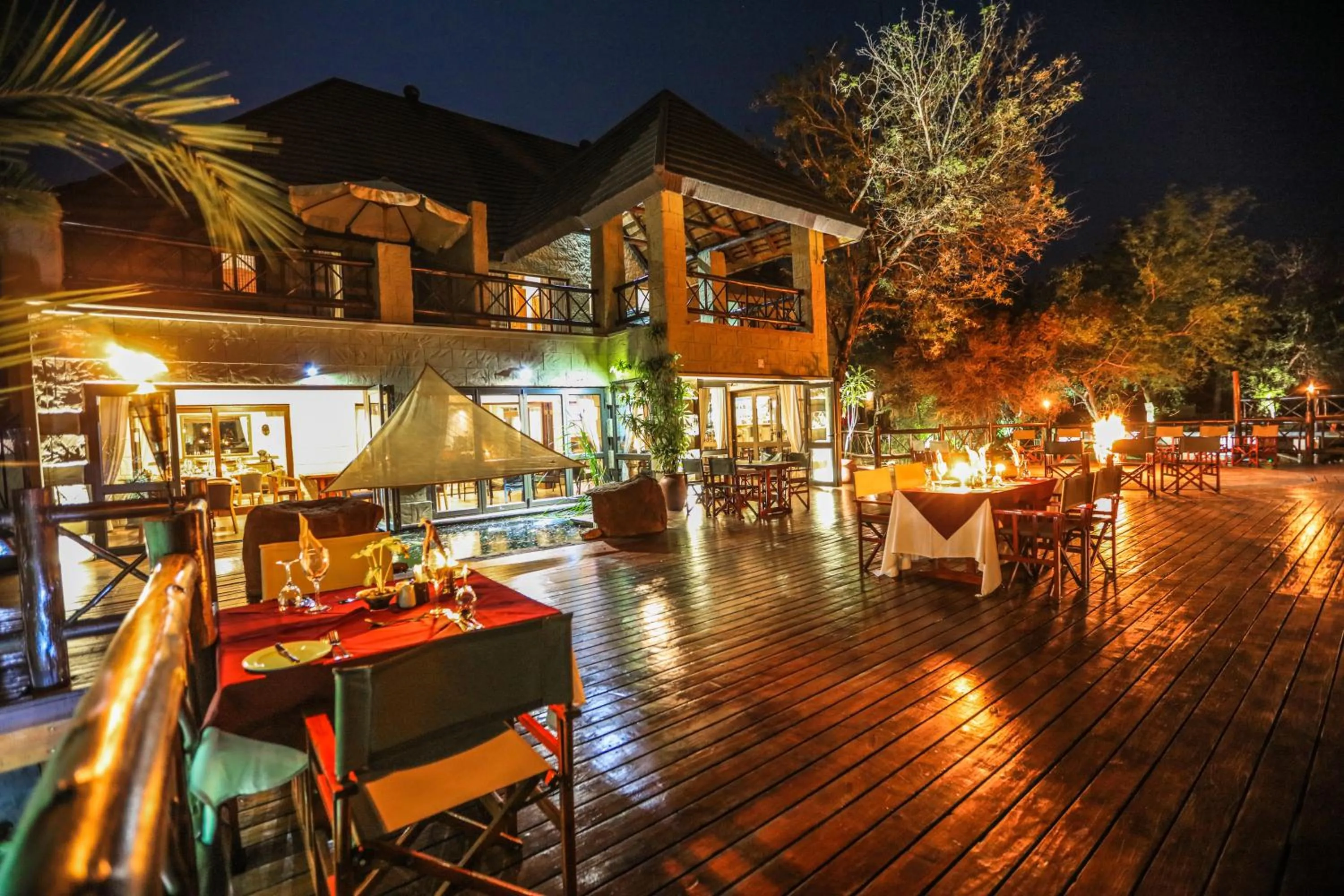 Restaurant/places to eat in Grand Kruger Lodge and Spa