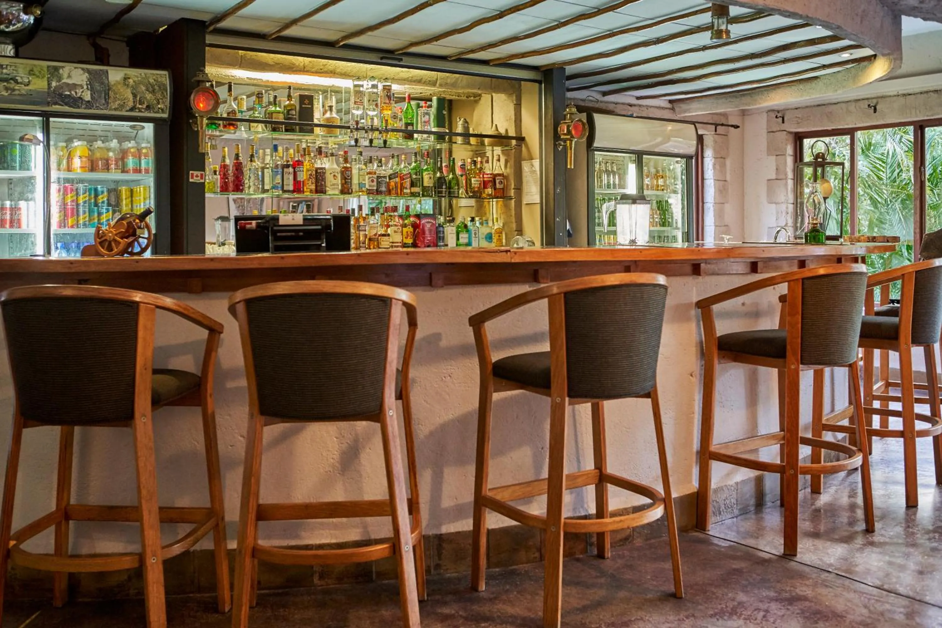 Lounge or bar in Grand Kruger Lodge and Spa