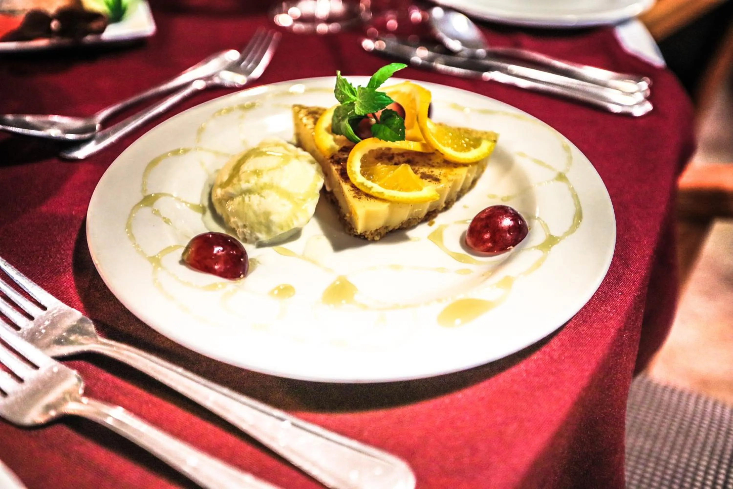 Food close-up in Grand Kruger Lodge and Spa