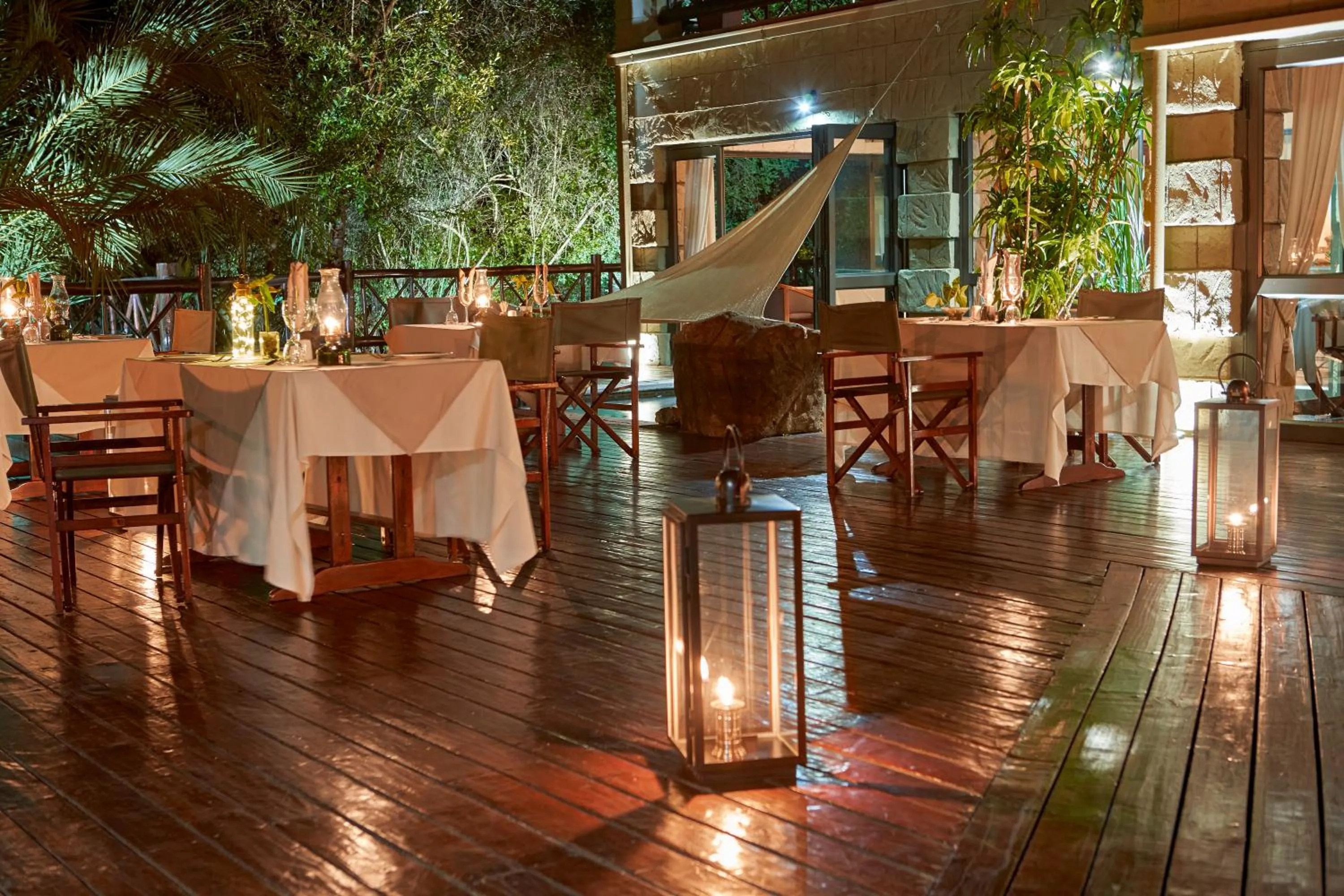 Restaurant/places to eat in Grand Kruger Lodge and Spa