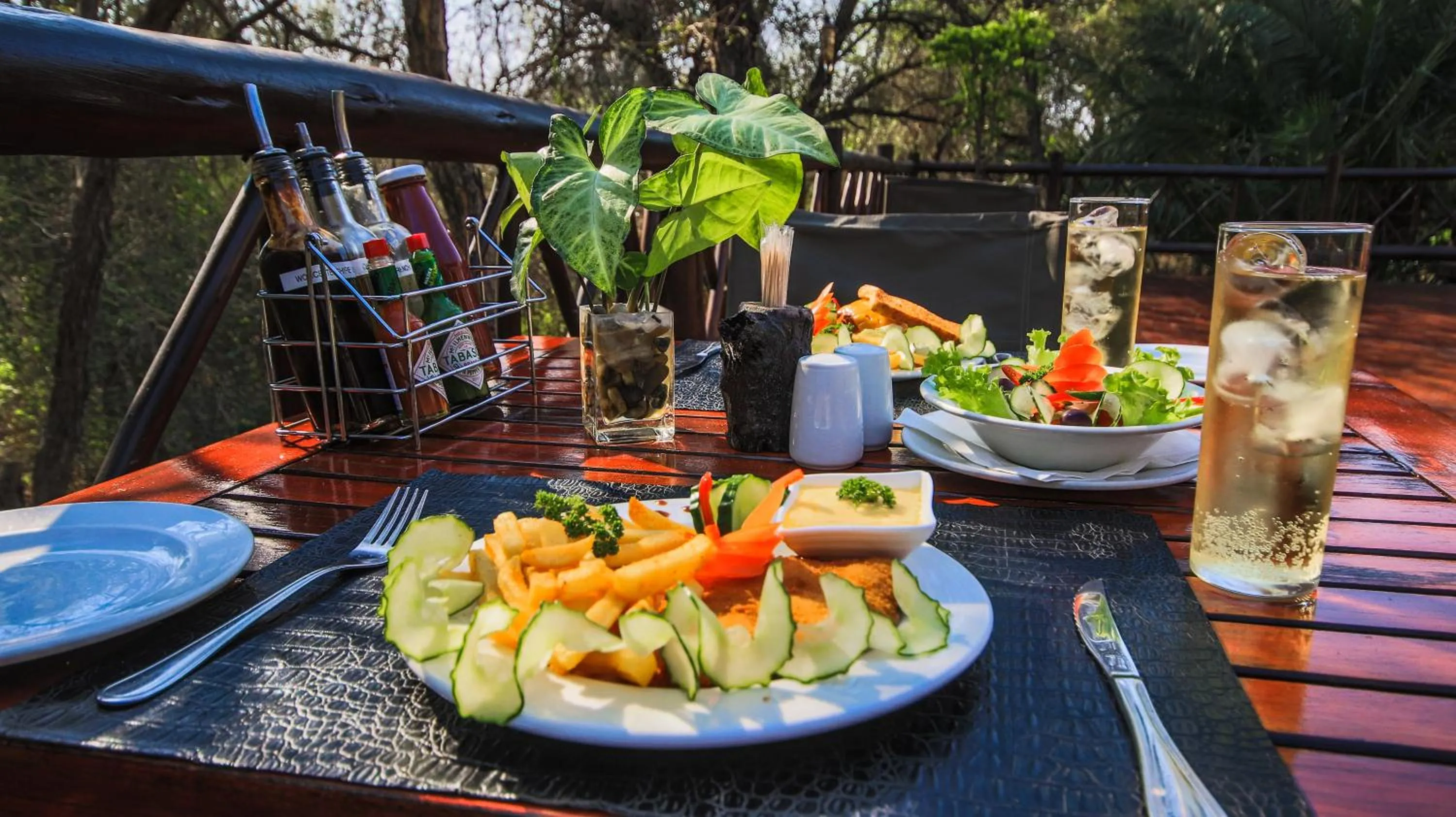 Food close-up in Grand Kruger Lodge and Spa